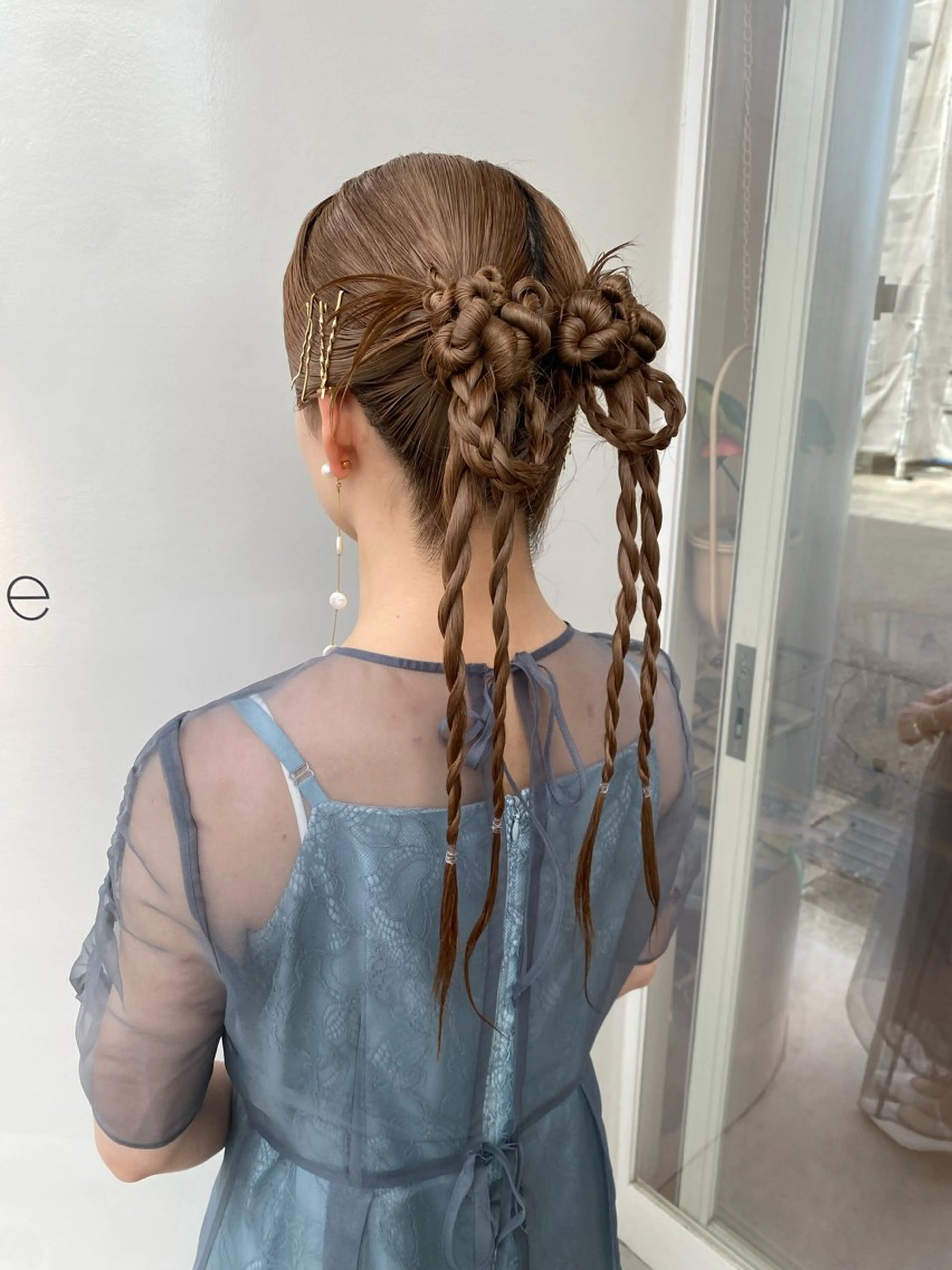 ヘアセットの写真