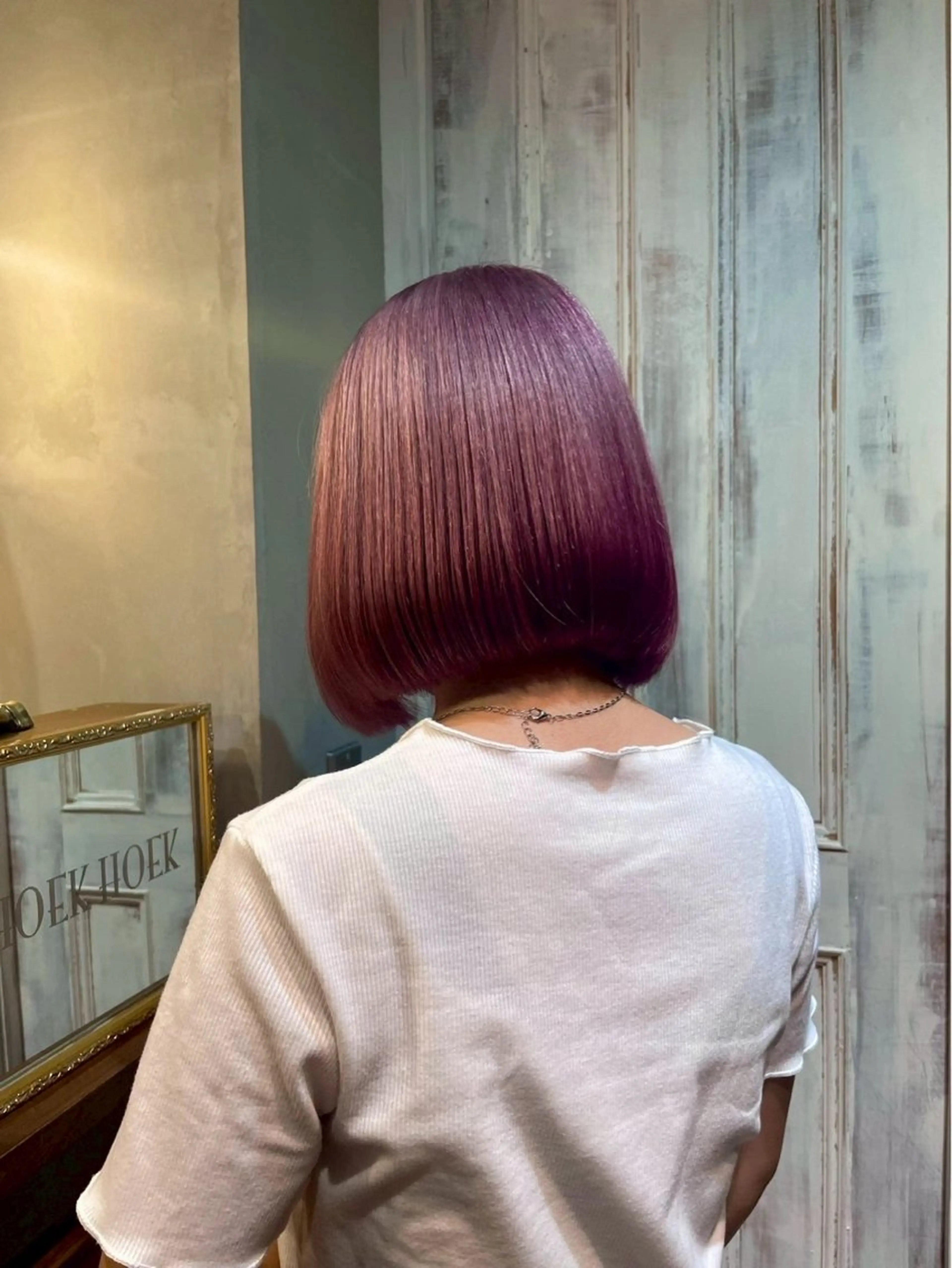 ショート ヘアカラー perm/color mana🎀🤍のヘアスタイル