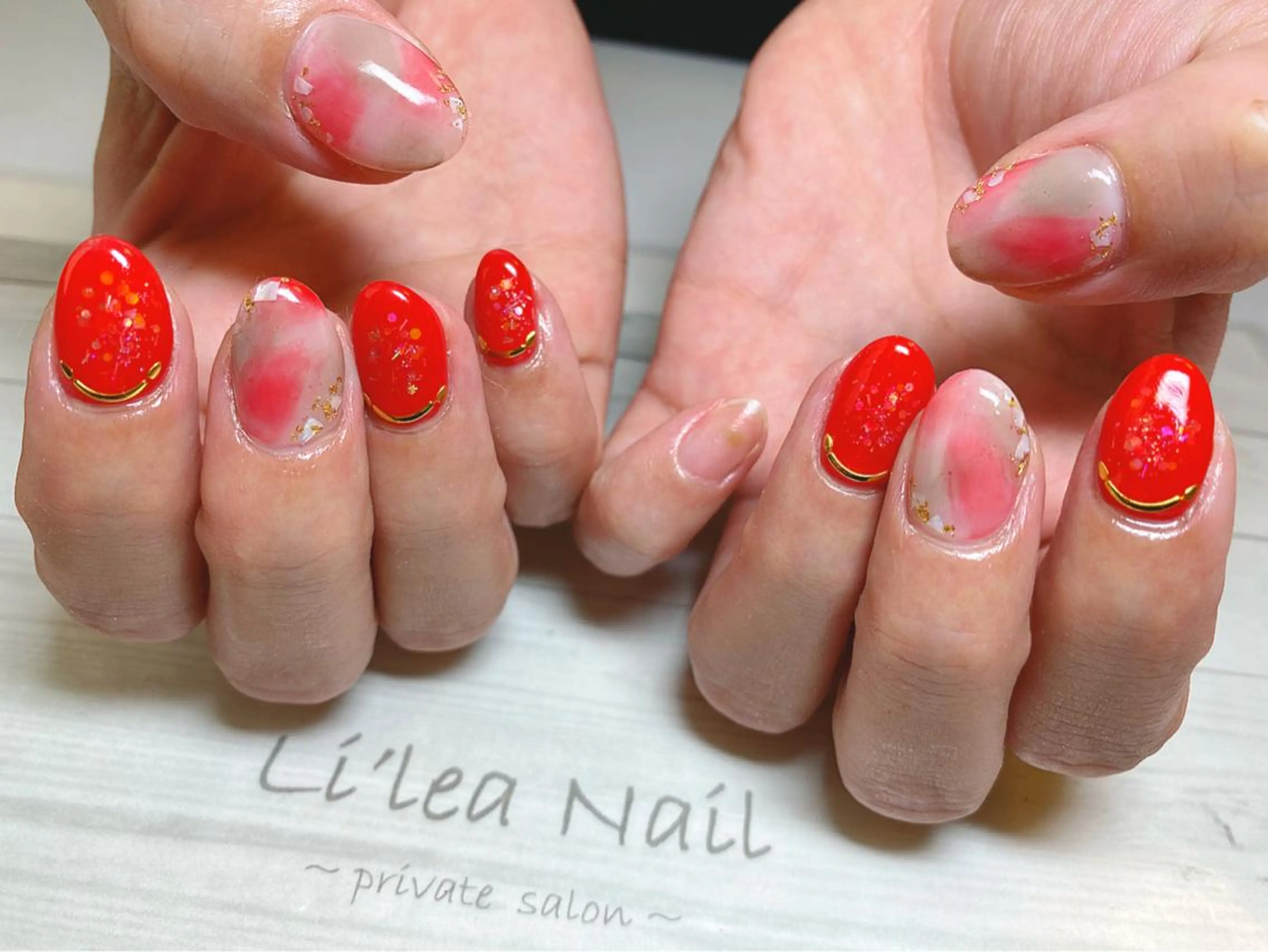 ネイル Li'leaNail AINAのネイルデザイン