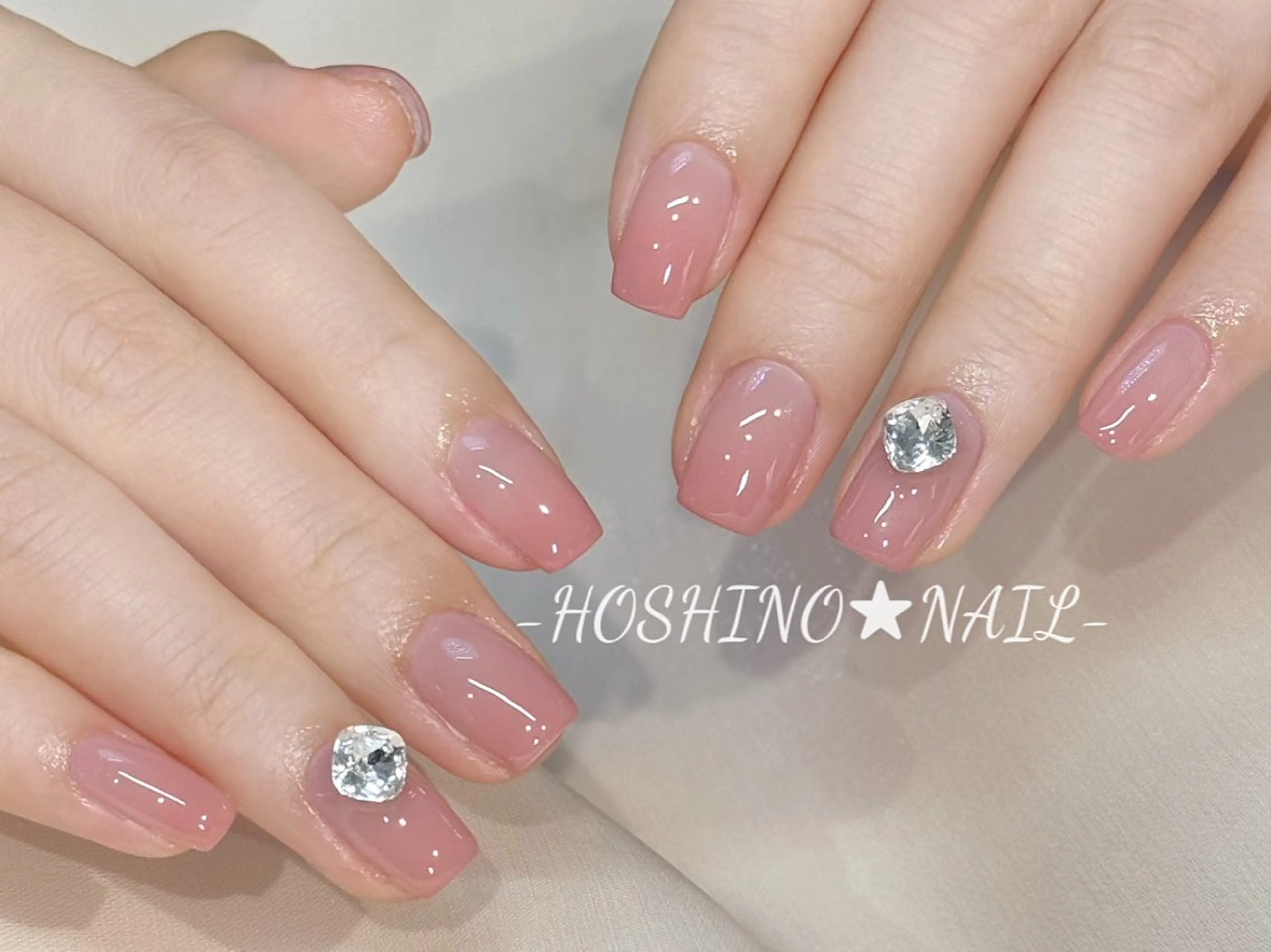 ネイル オーロラネイル チークネイル ドット フットネイル フレンチネイル ハンドネイル ★HOSHINO NAIL★新宿店のネイルデザイン