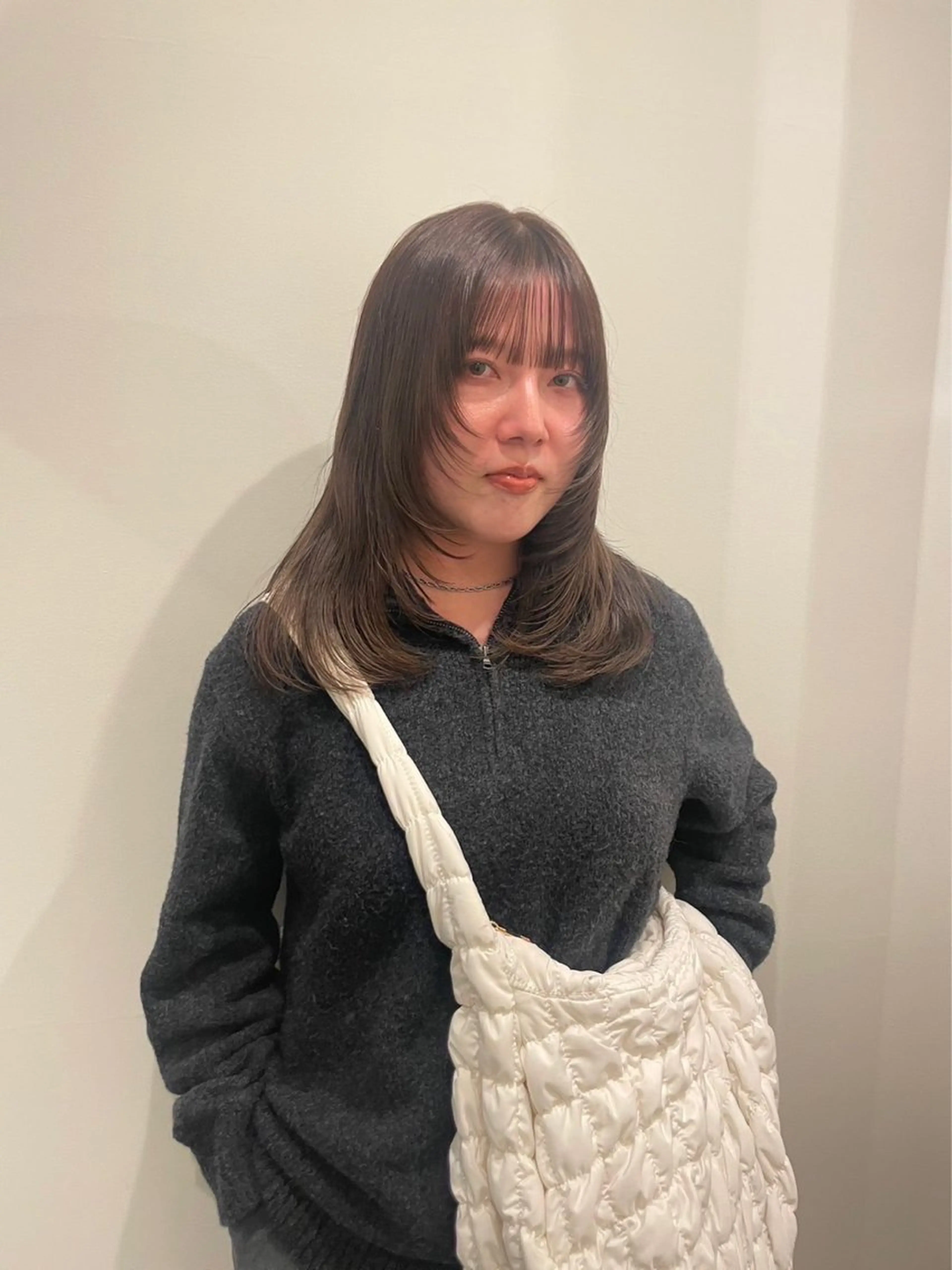 ロング カラー レイヤーカット 渋谷 留菜のヘアスタイル