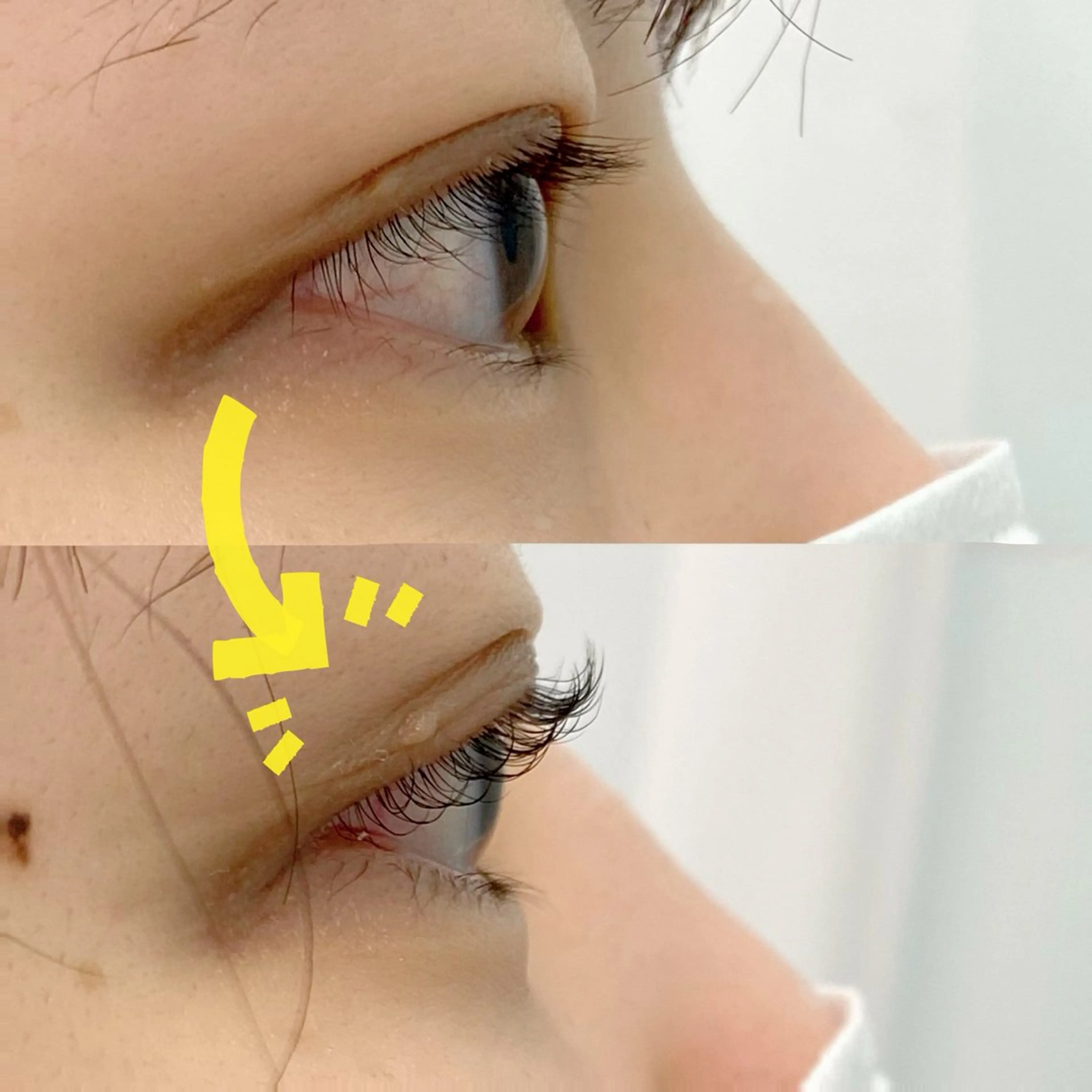 マツエク・マツパ rich to 井上　千鶴のマツエク・マツパデザイン