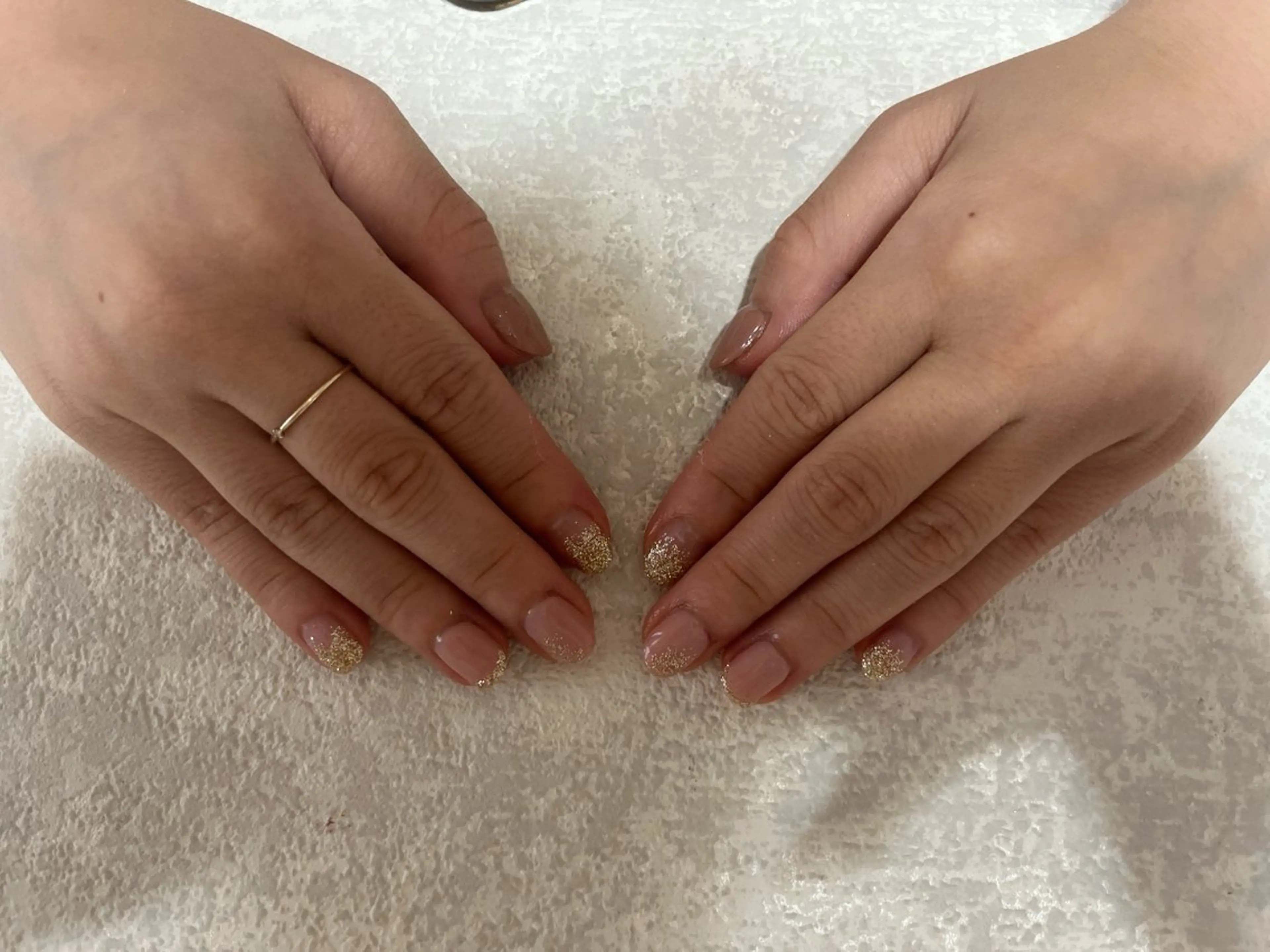 ネイル オーロラネイル フットネイル フレンチネイル ジェルネイル 韓国ネイル ハンドネイル kikinail 溝の口のネイルデザイン