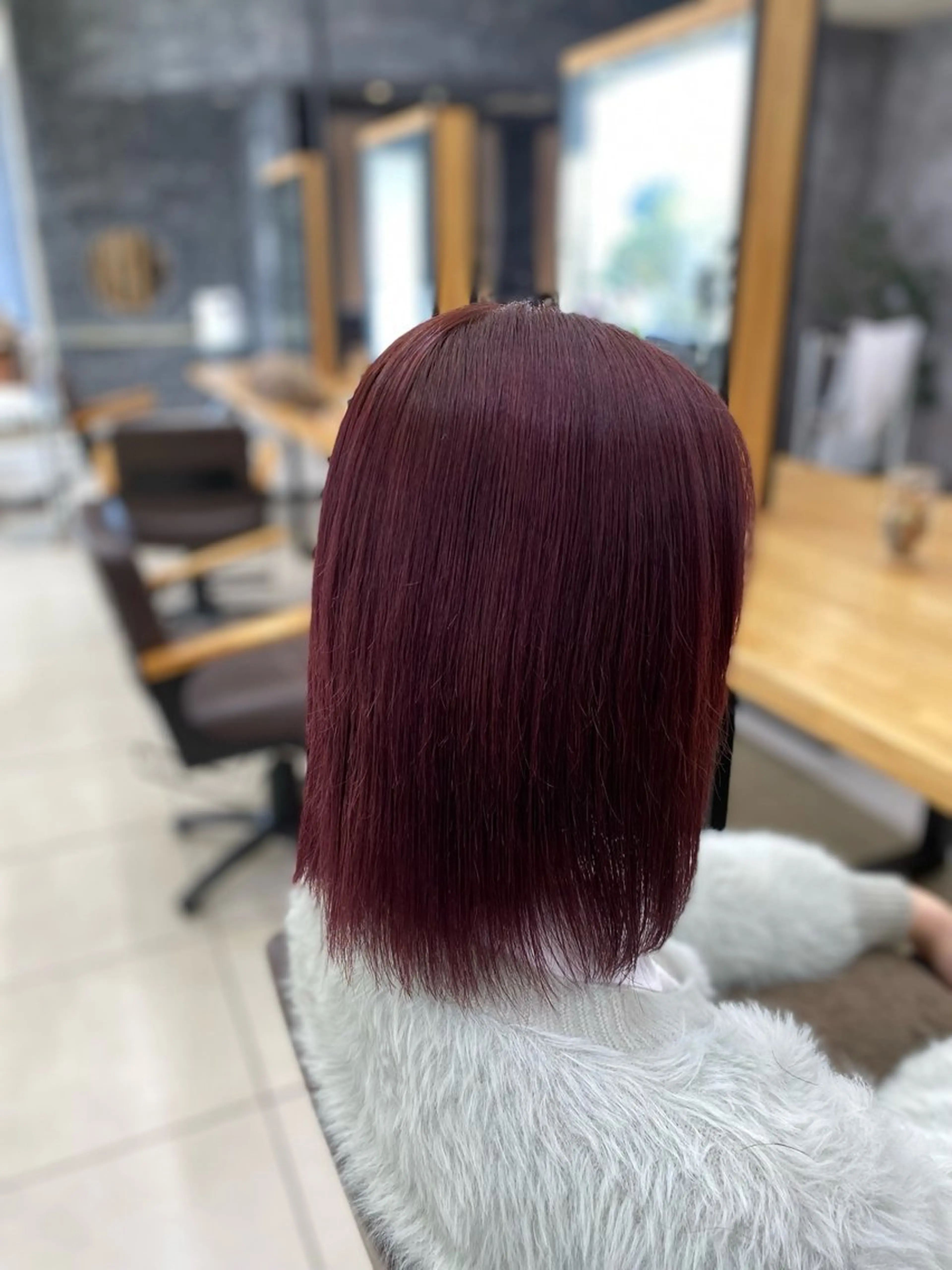 ミディアム カラー 🪼かえで🪼臼井 髪質改善/縮毛矯正のヘアスタイル