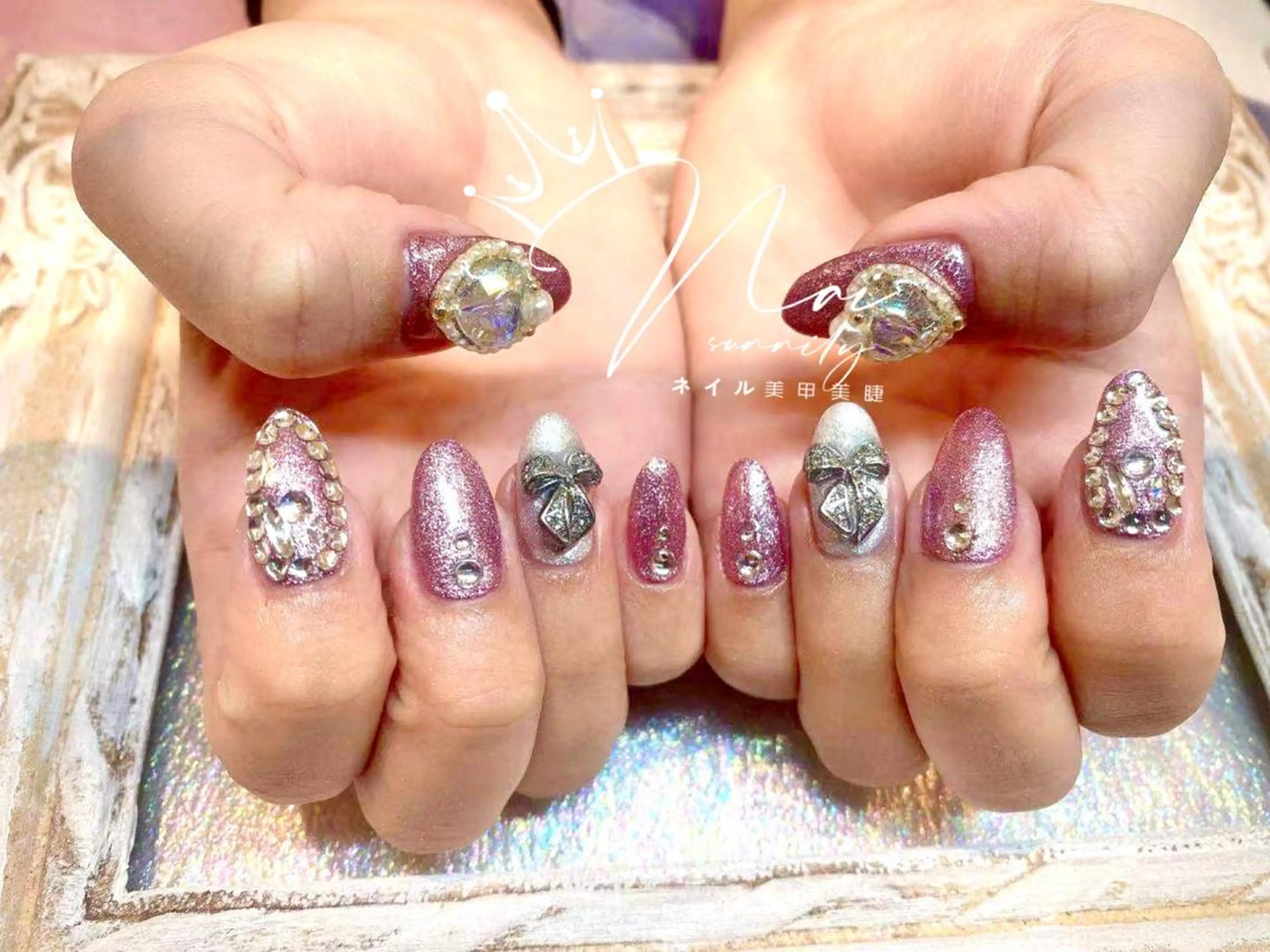 ネイル 長さだし専門店 M2 rikaのネイルデザイン