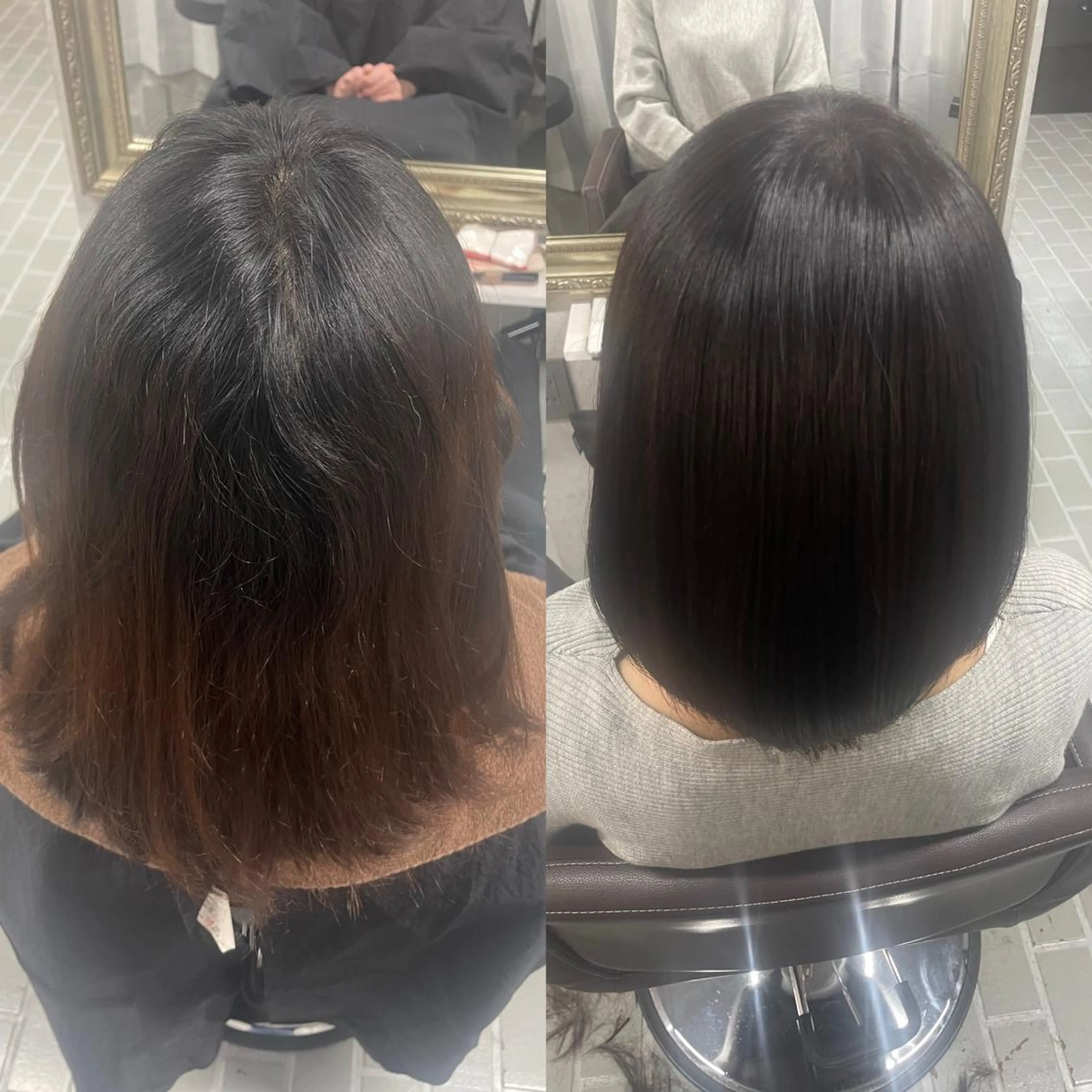 セミロング 髪質改善 トリートメント 巣鴨髪質改善サロン 🌈NONOKAのヘアスタイル