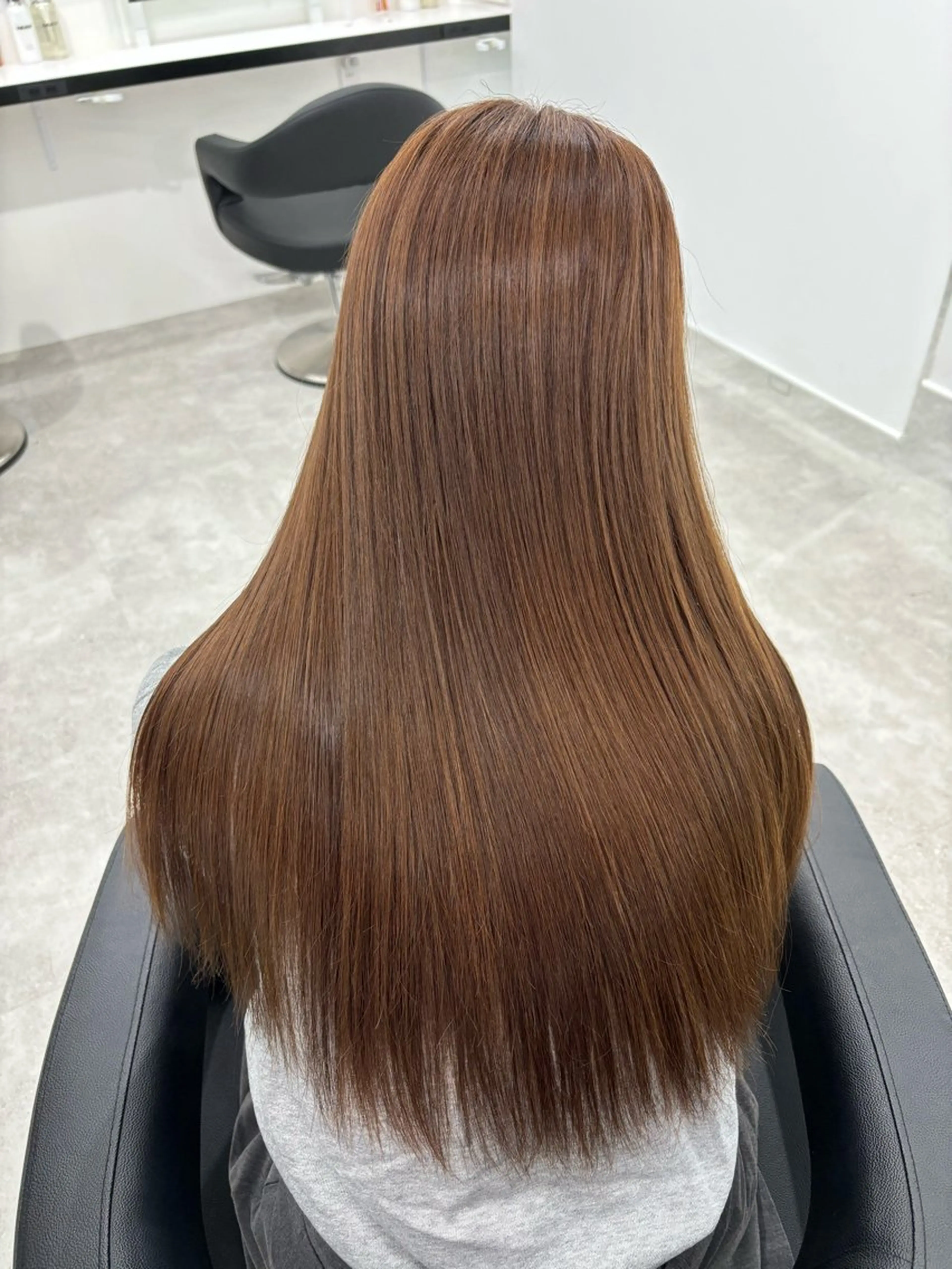 ロング カラー カット ヘアカラー トリートメント ヘアセット 中韓レイヤー/ ブラウン🤎はやとのヘアスタイル