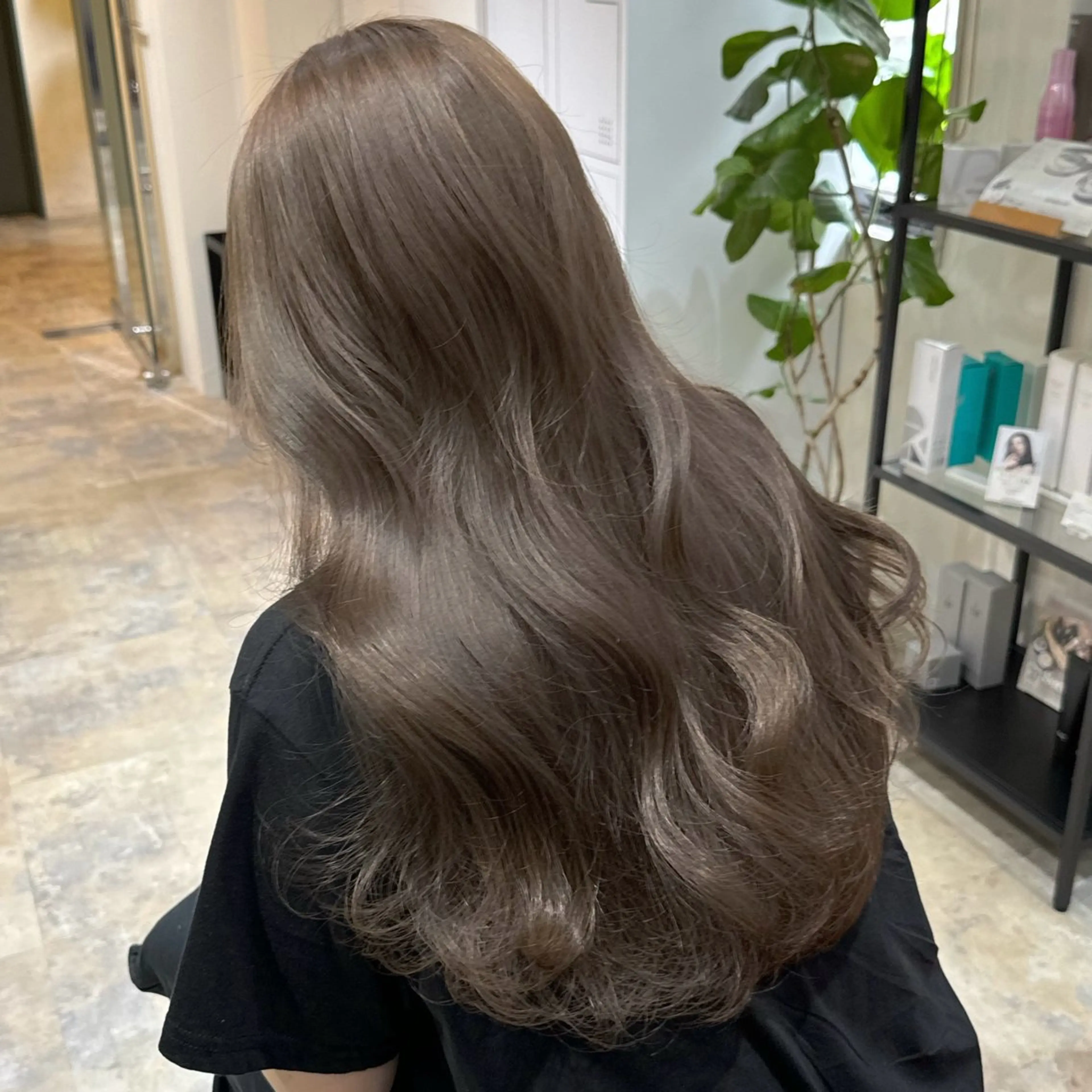 ロング AHNKISM所属・トレンド🌷 ボブ　パーマ🩰のヘアスタイル