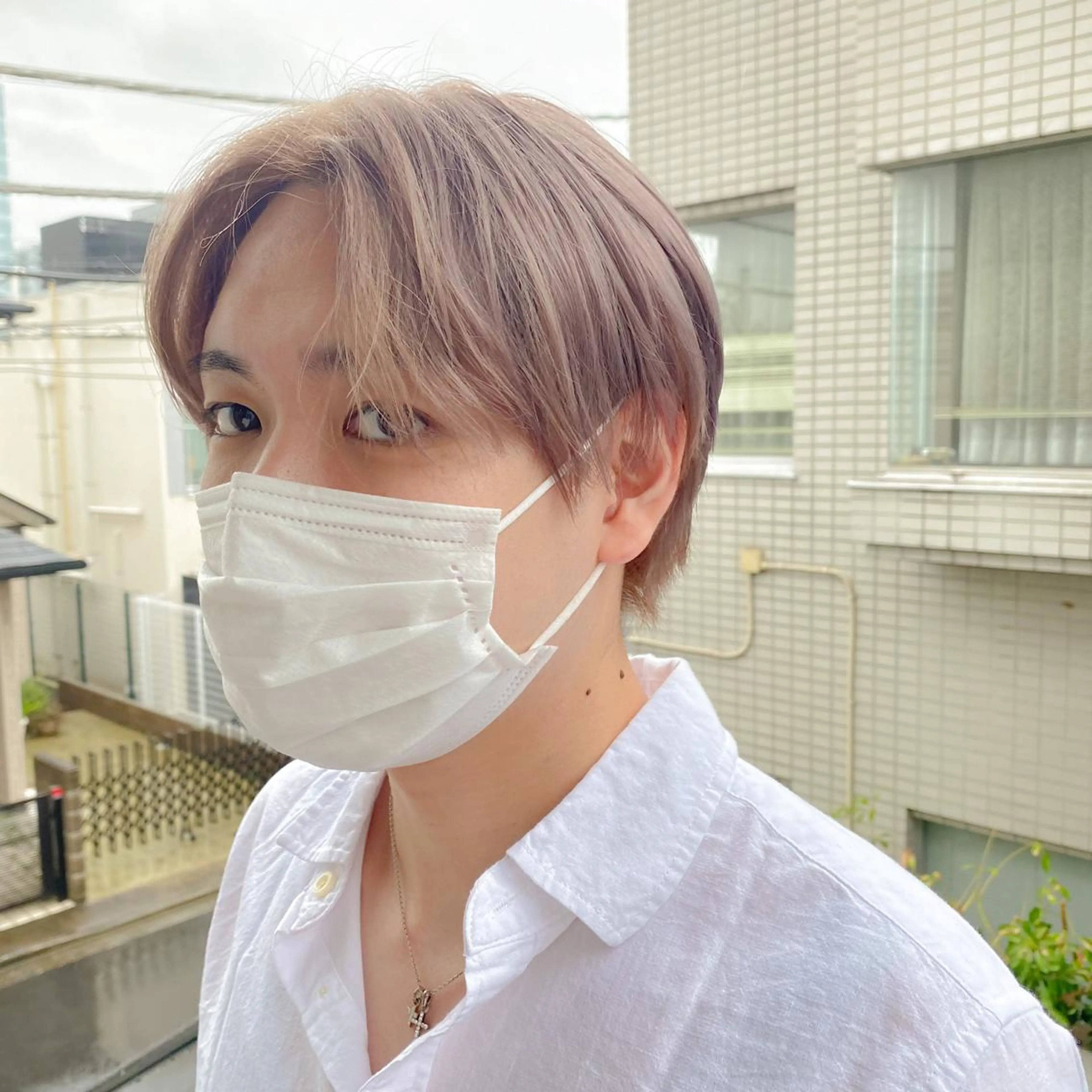ショート カラー メンズ 大宮 / ボブ特化 永井竜也のヘアスタイル