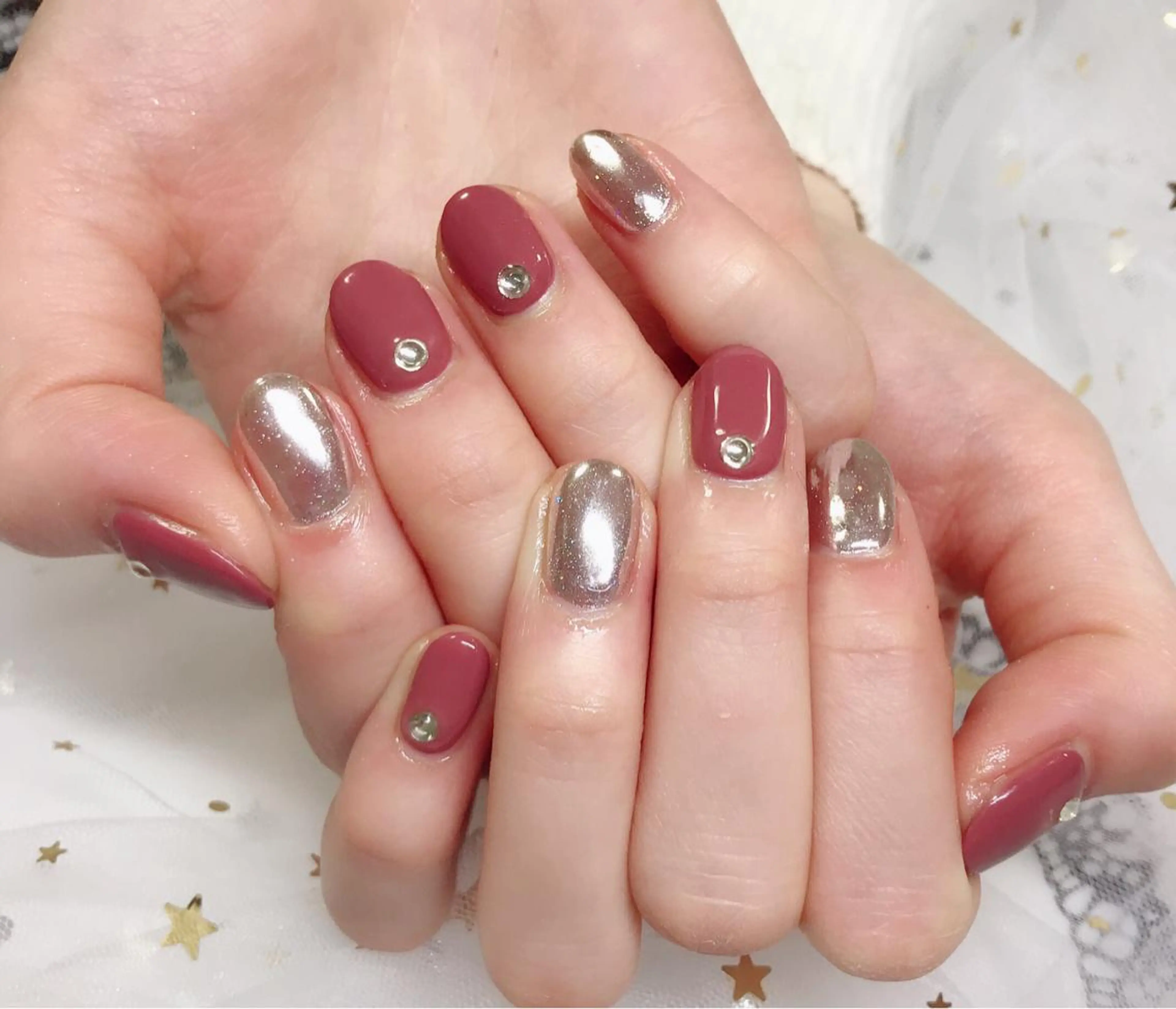 カラー ネイル Q Free nailsのネイルデザイン