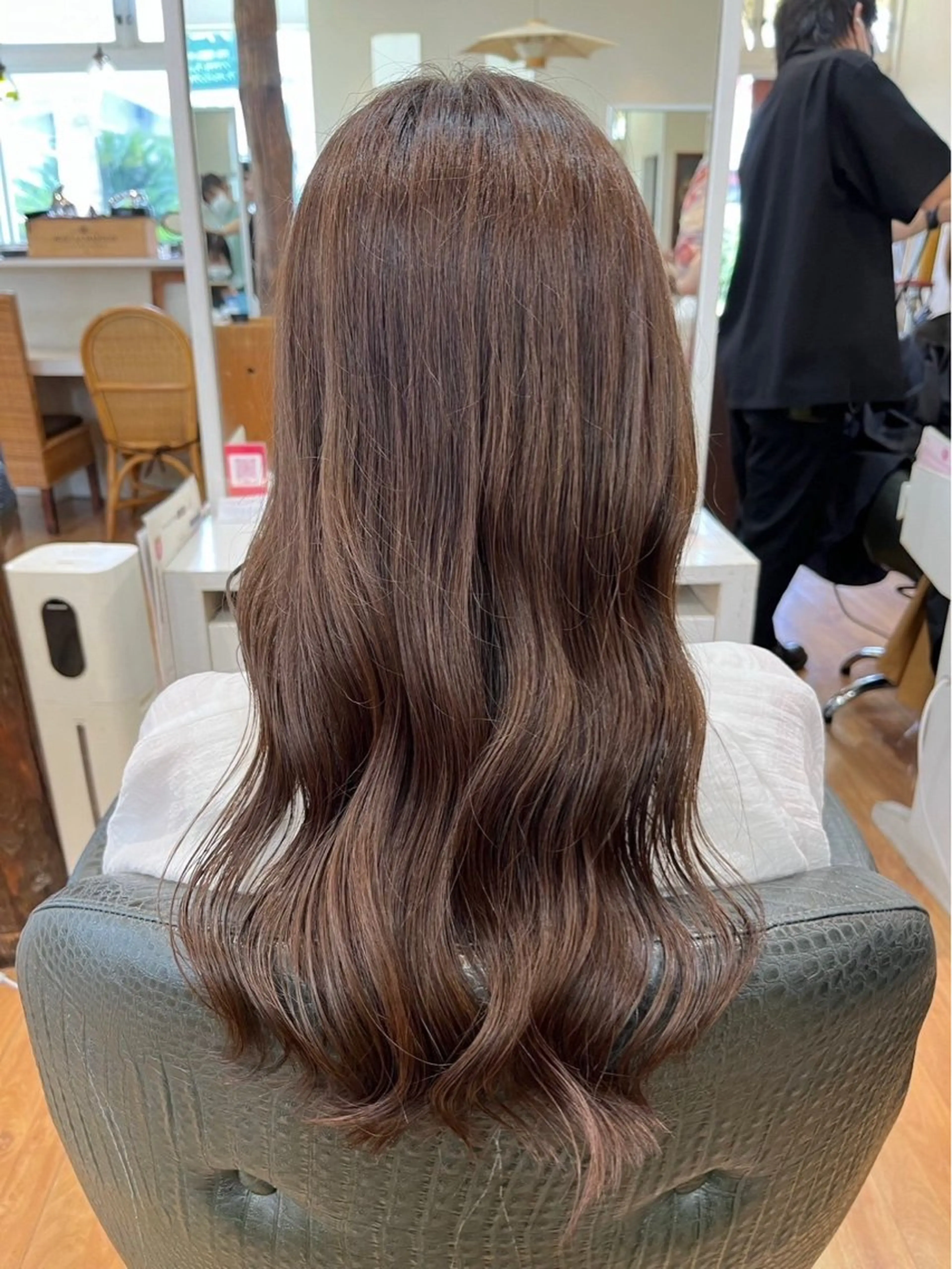 カラー 中川 雅のヘアスタイル