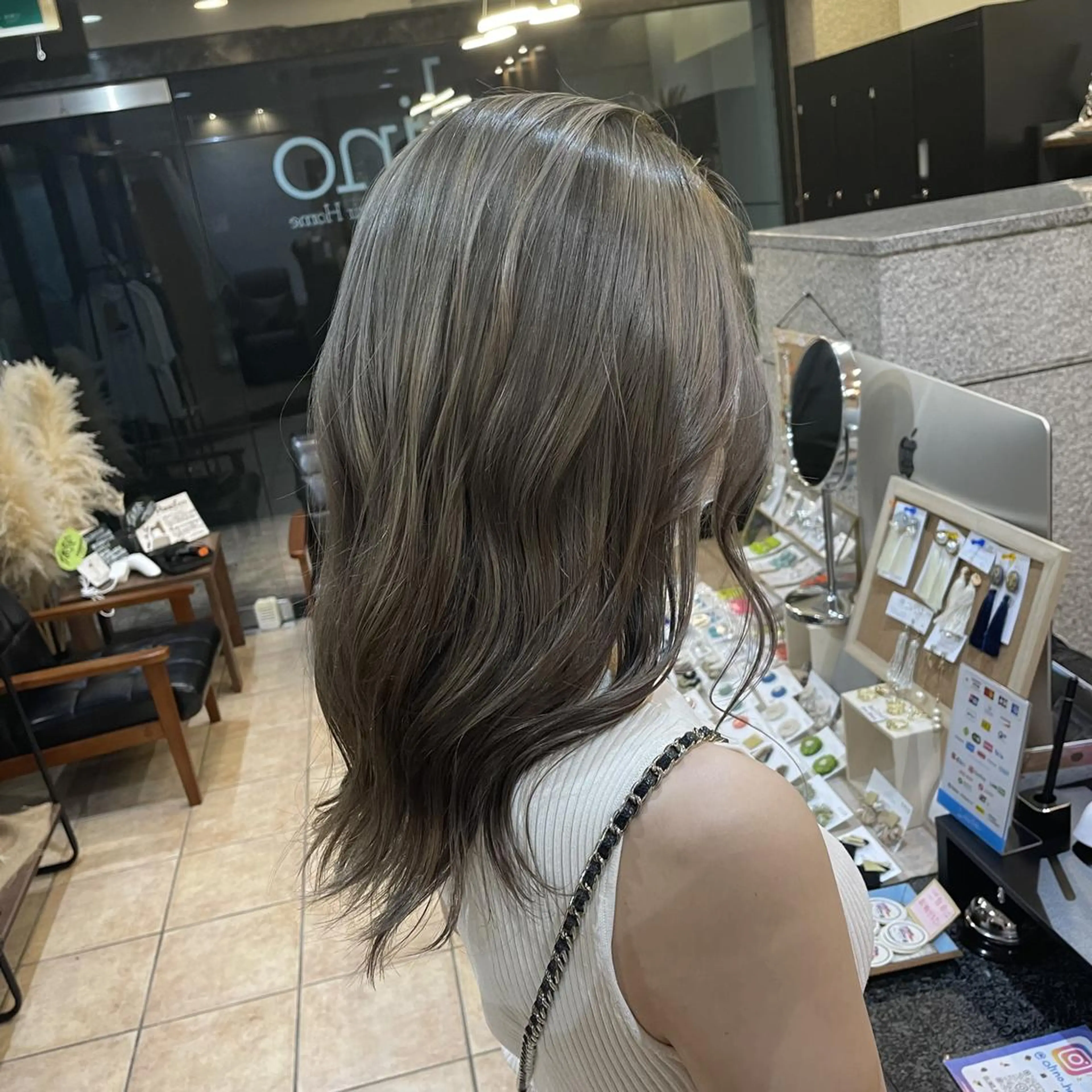 ロング olino 【オリノ】西田辺のヘアスタイル