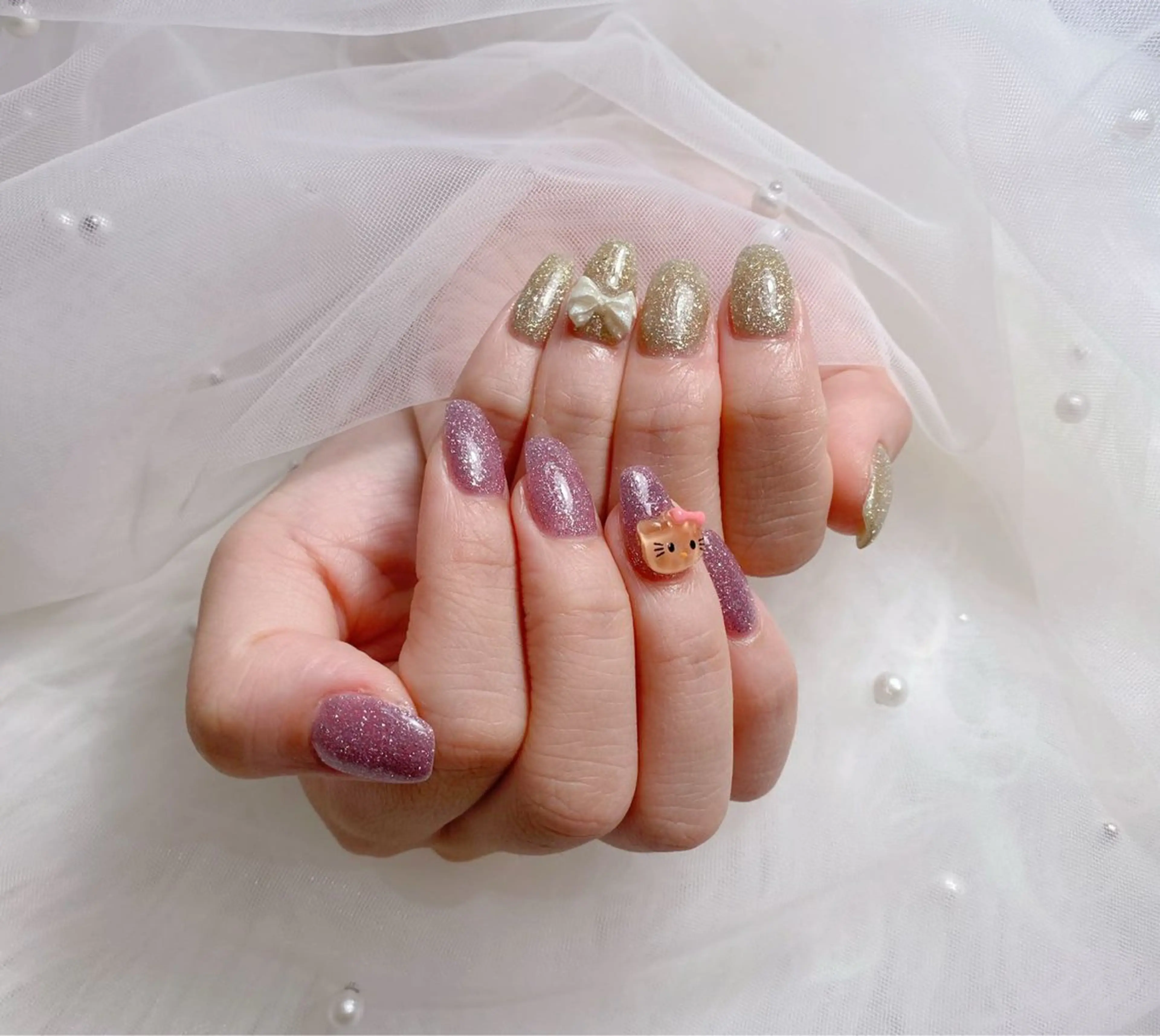 ネイル ハンドネイル 🌈 Laule'aのネイルデザイン