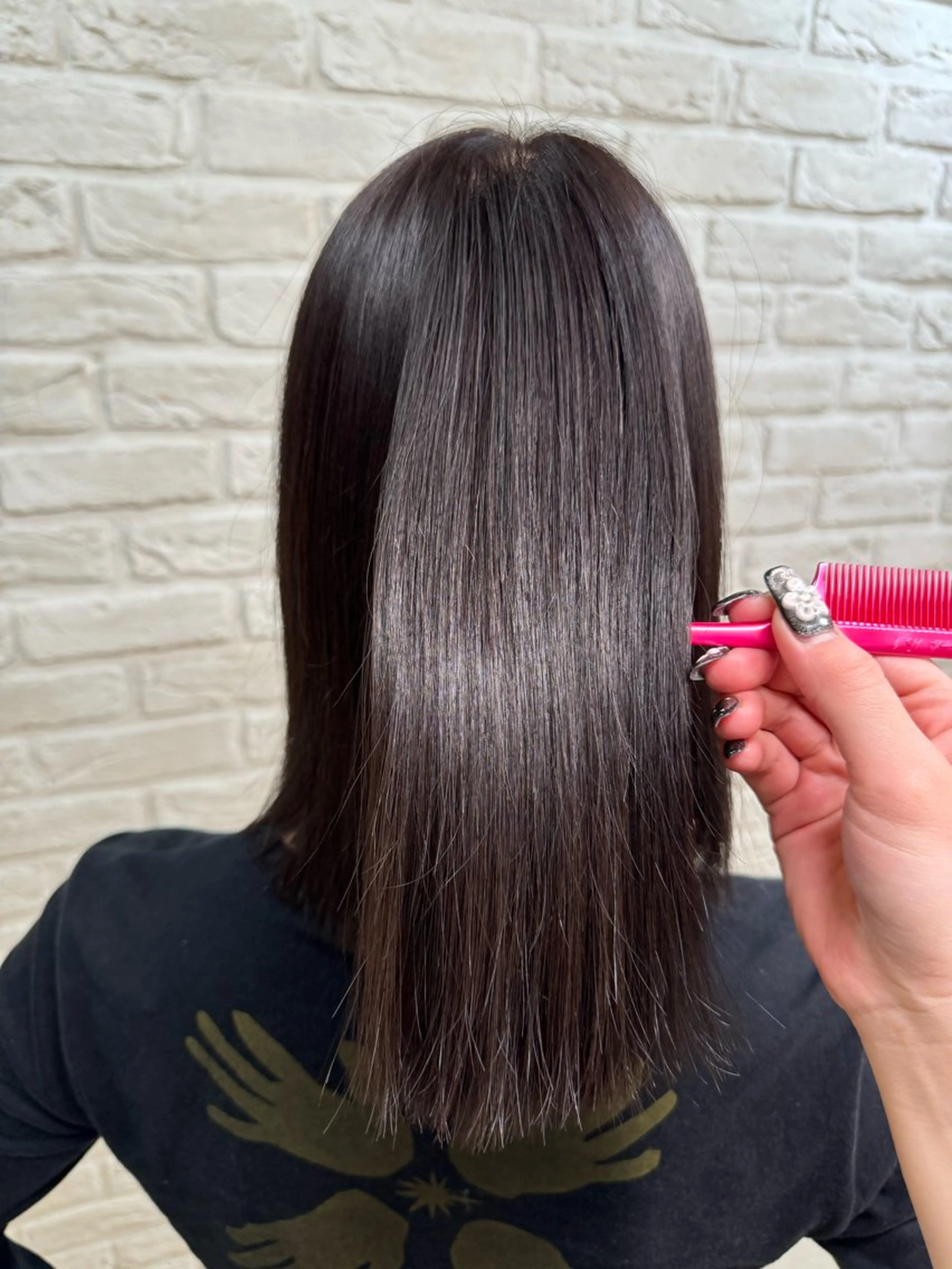 カラー ブラウンカラー ナチュラルブラウン カット ヘアカラー ANKH CROSS所属・ANKHCROSS Hiyori💙のヘアスタイル