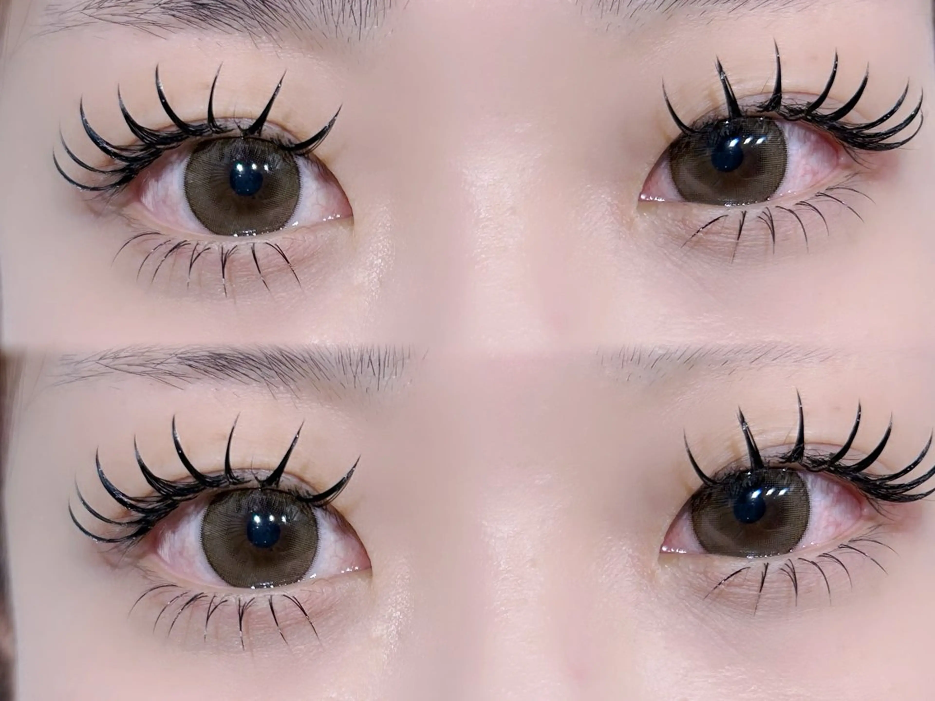 マツエク・マツパ バインドロック 下まつげエクステ MAQUM𖤐 Satsumiのマツエク・マツパデザイン