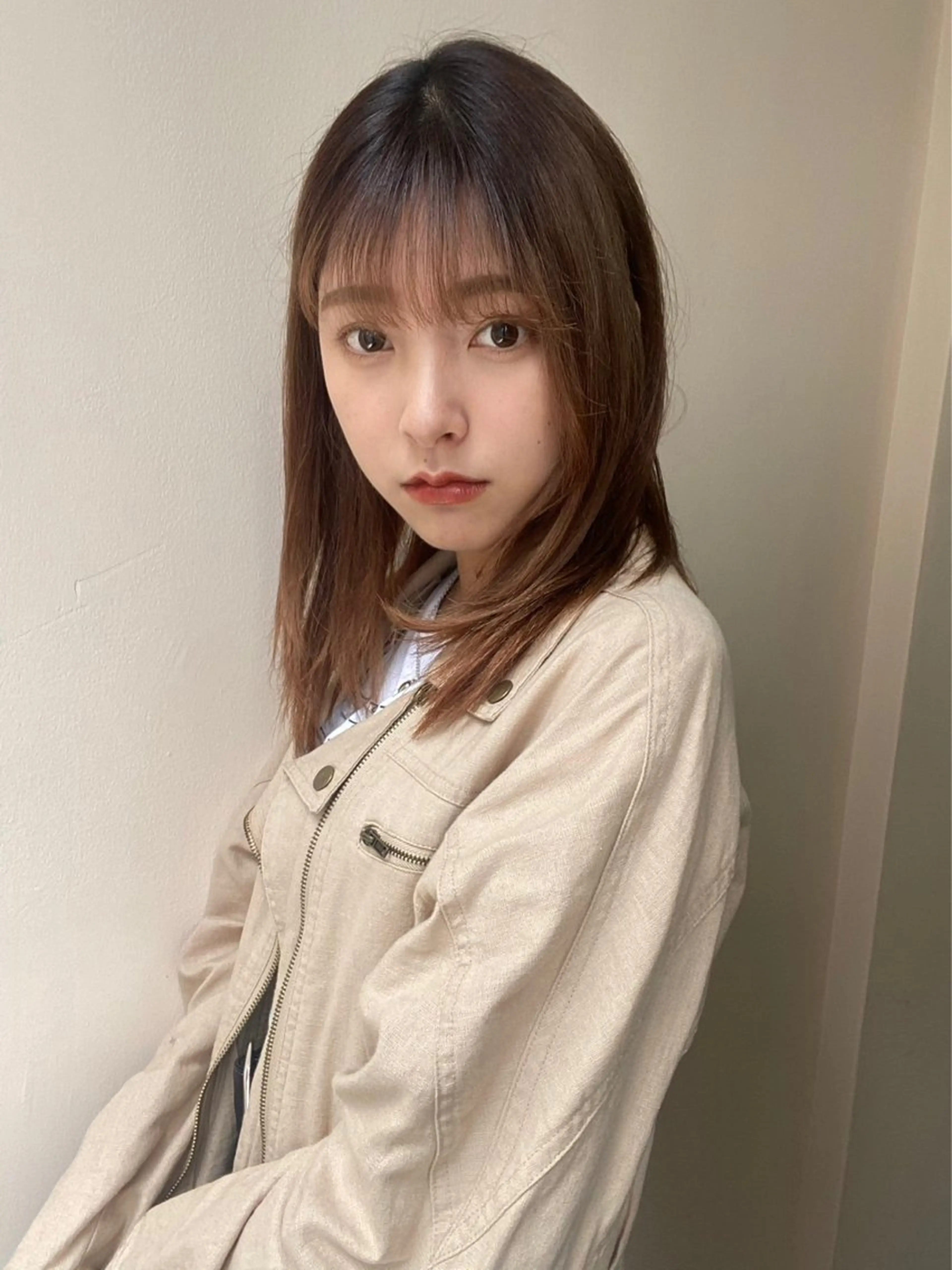 セミロング カラー hiromu/ レイヤー/暗髪/渋谷のヘアスタイル