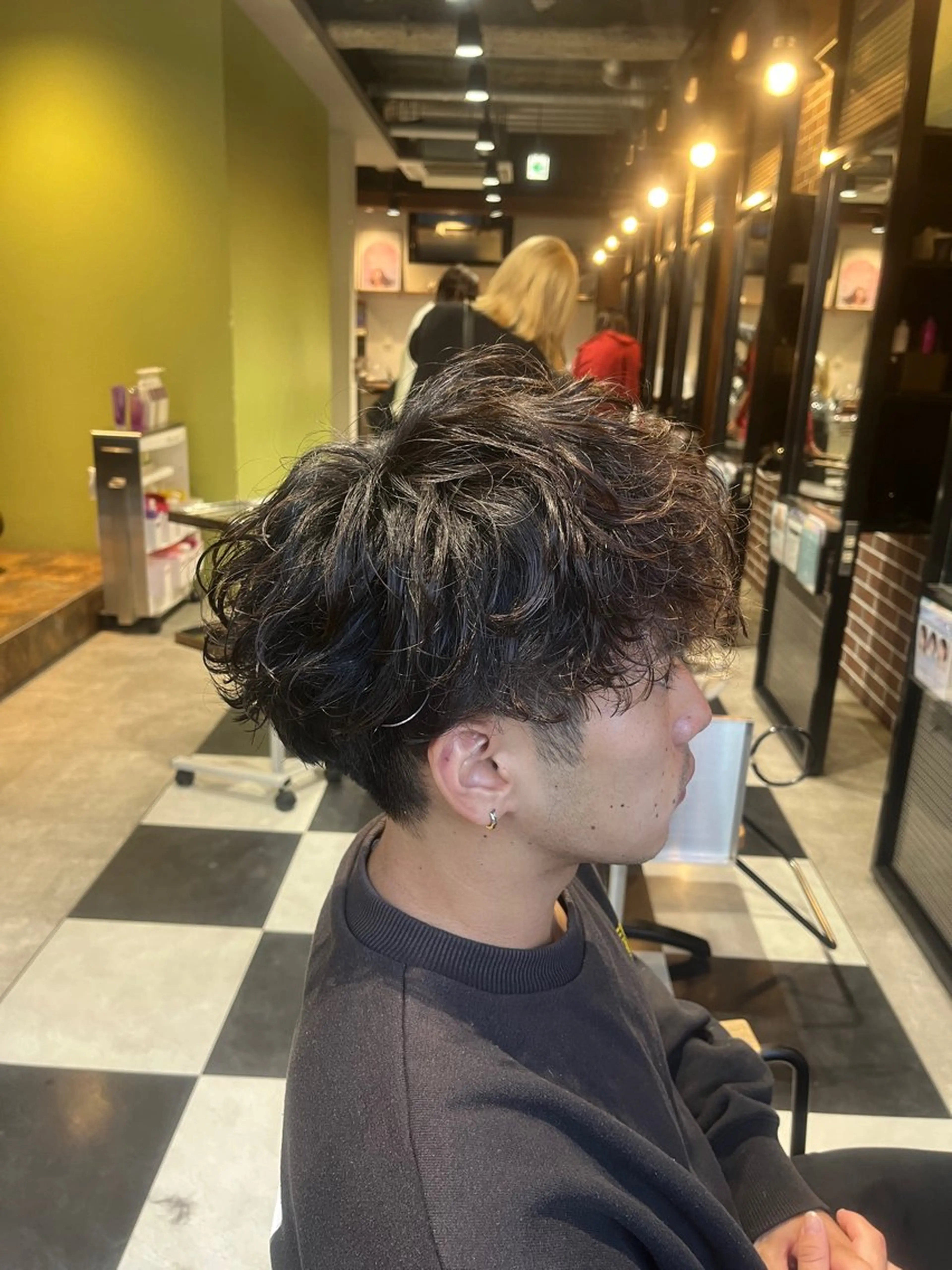 ショート パーマ メンズ カット パーマ 🎧メンズパーマ特化 /RUI🎧のヘアスタイル