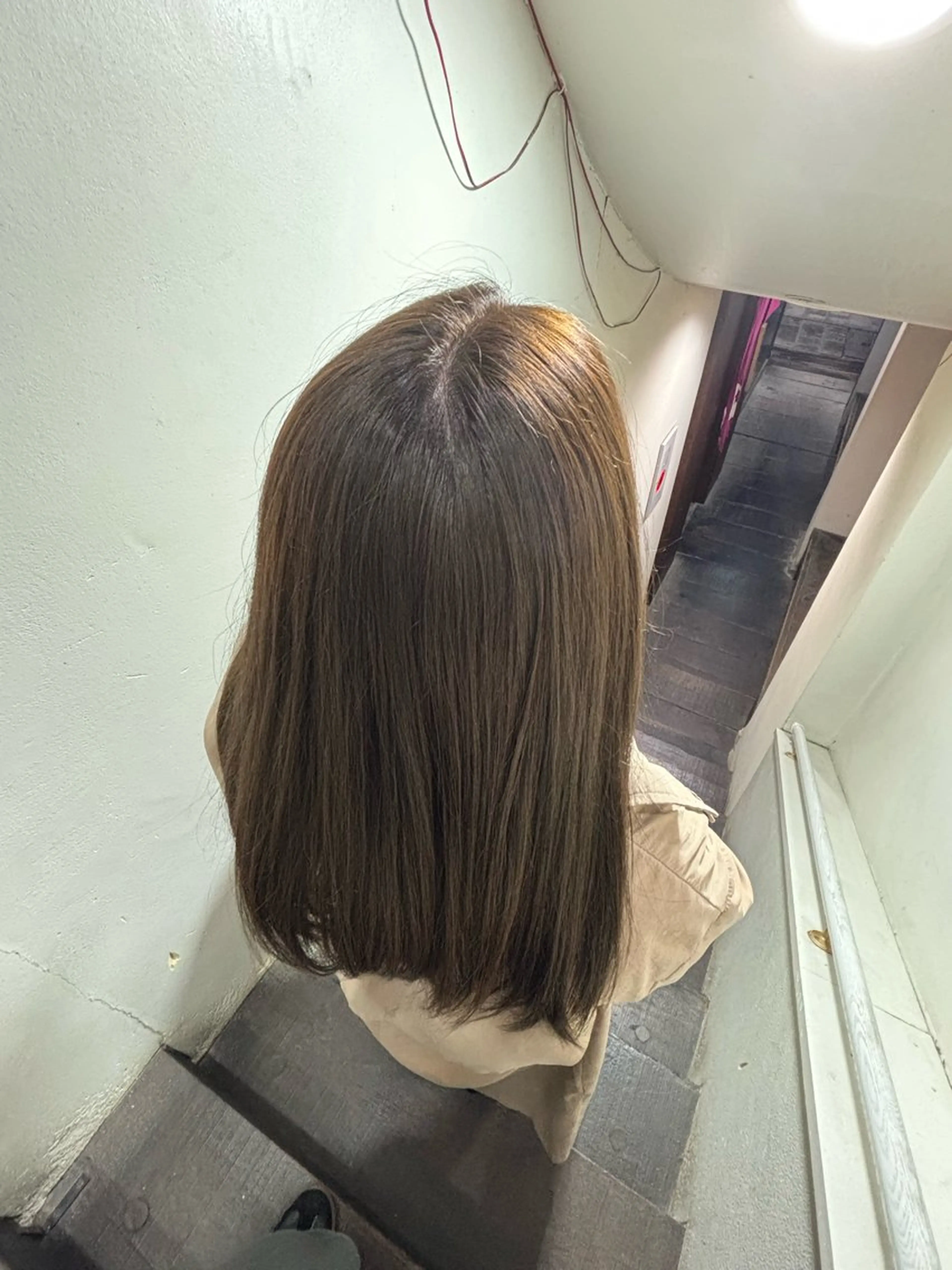 ロング カラー 透明感カラー ヘアカラー NOA/トレンドヘア ブリーチなし艶カラーのヘアスタイル