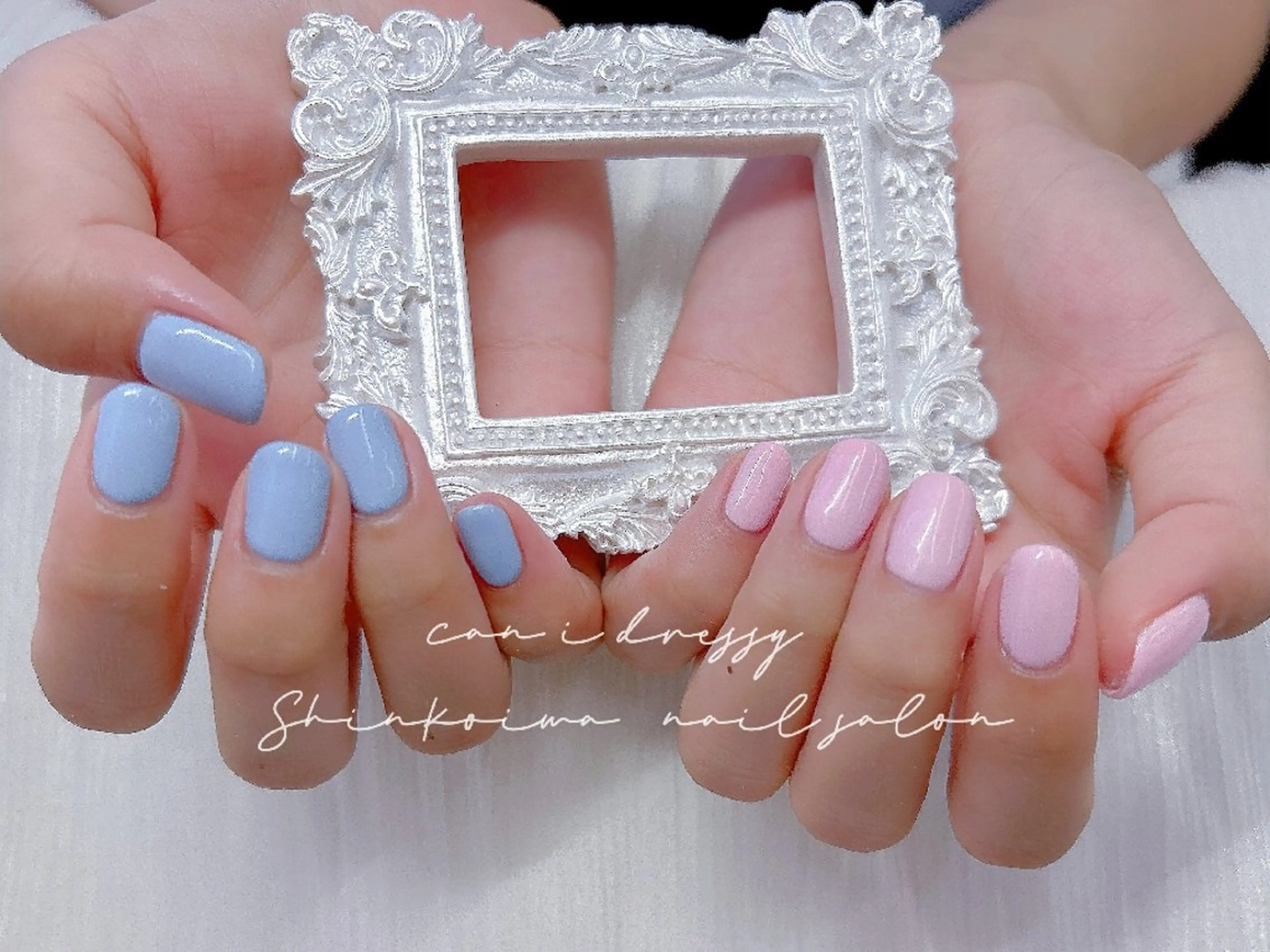 ネイル ワンカラーネイル ハンドネイル キャンアイドレッシー 新小岩のネイルデザイン