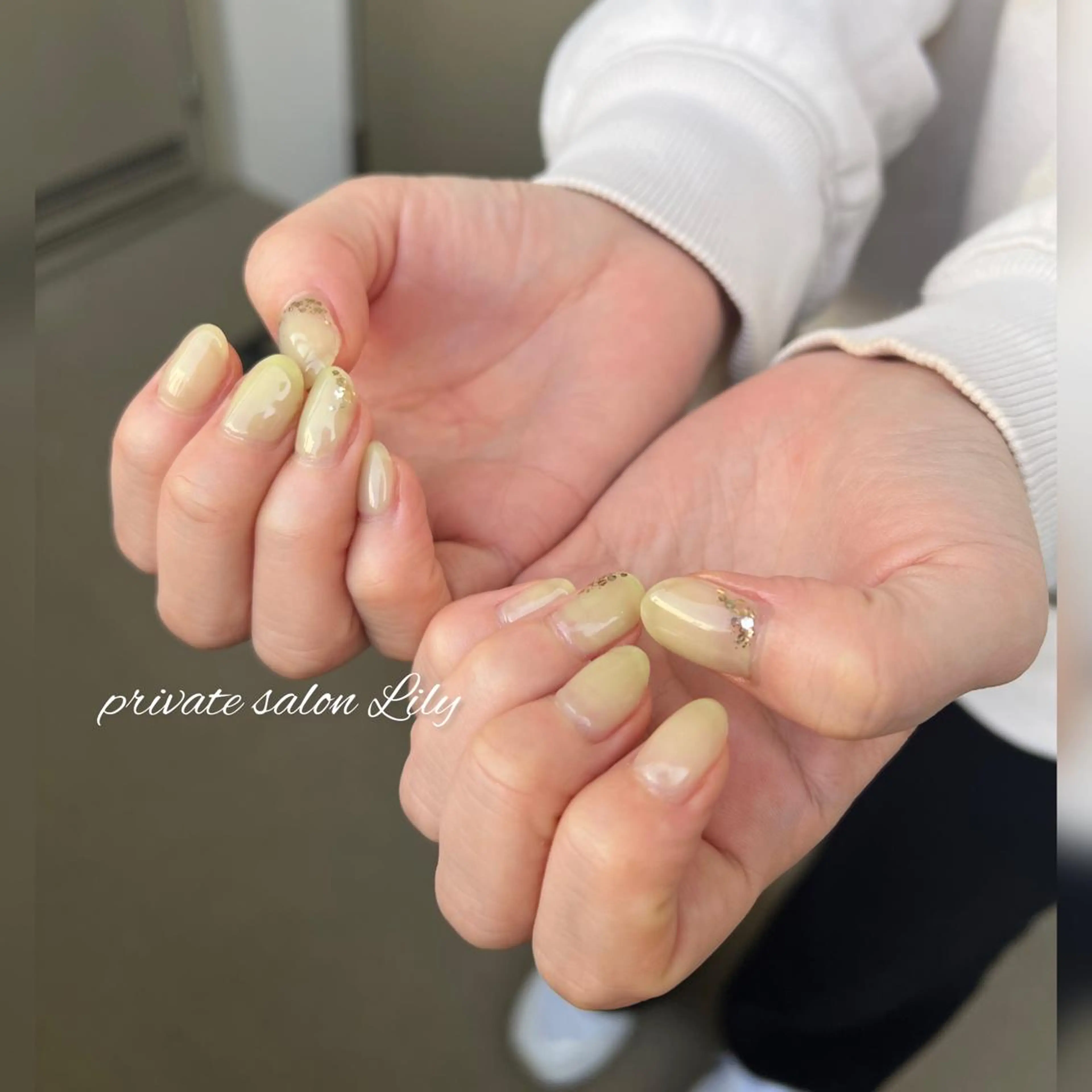 ネイル ラメ(グリッター) ハンドネイル salon Lilyのネイルデザイン