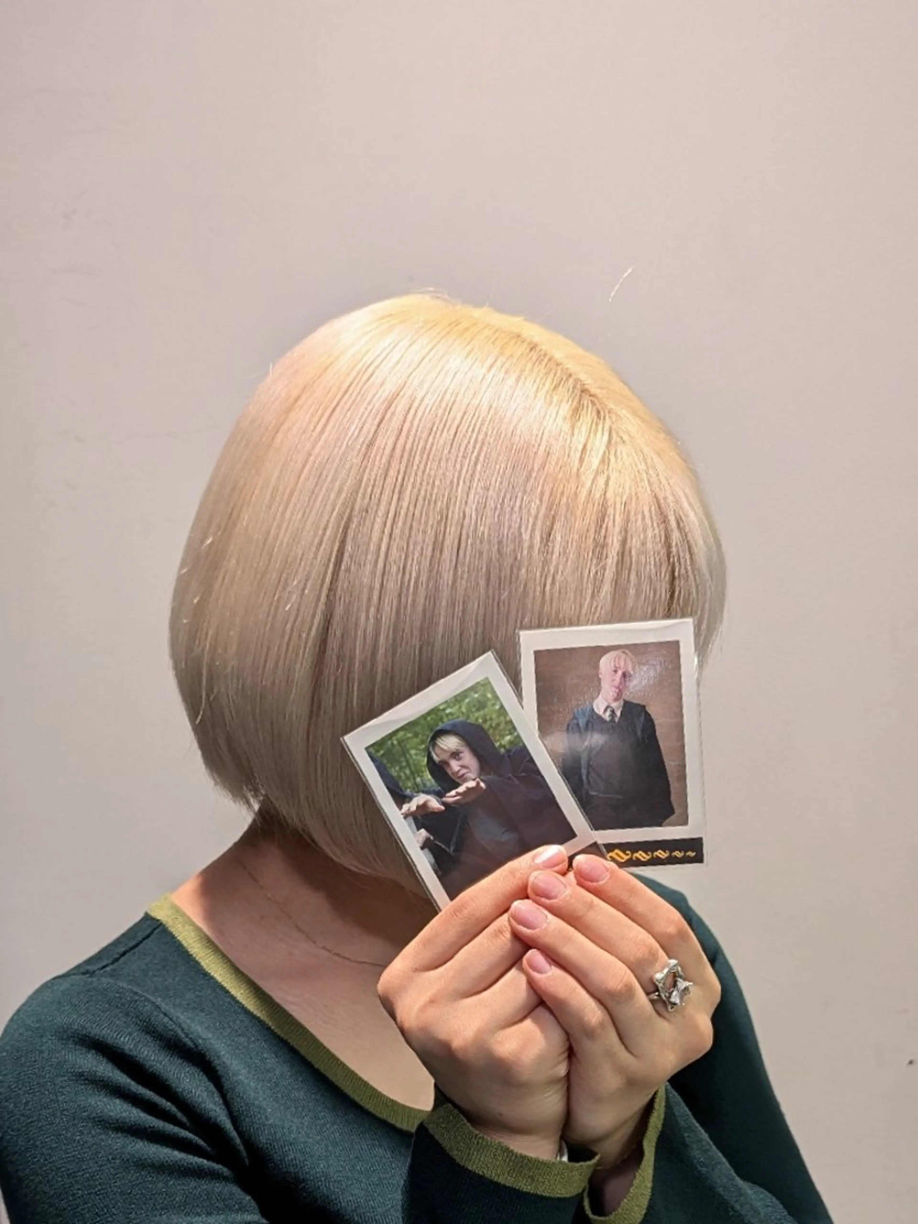 カラー ショート 推しカラー🦉にじさ んじカラー🌈🕒✨のヘアスタイル