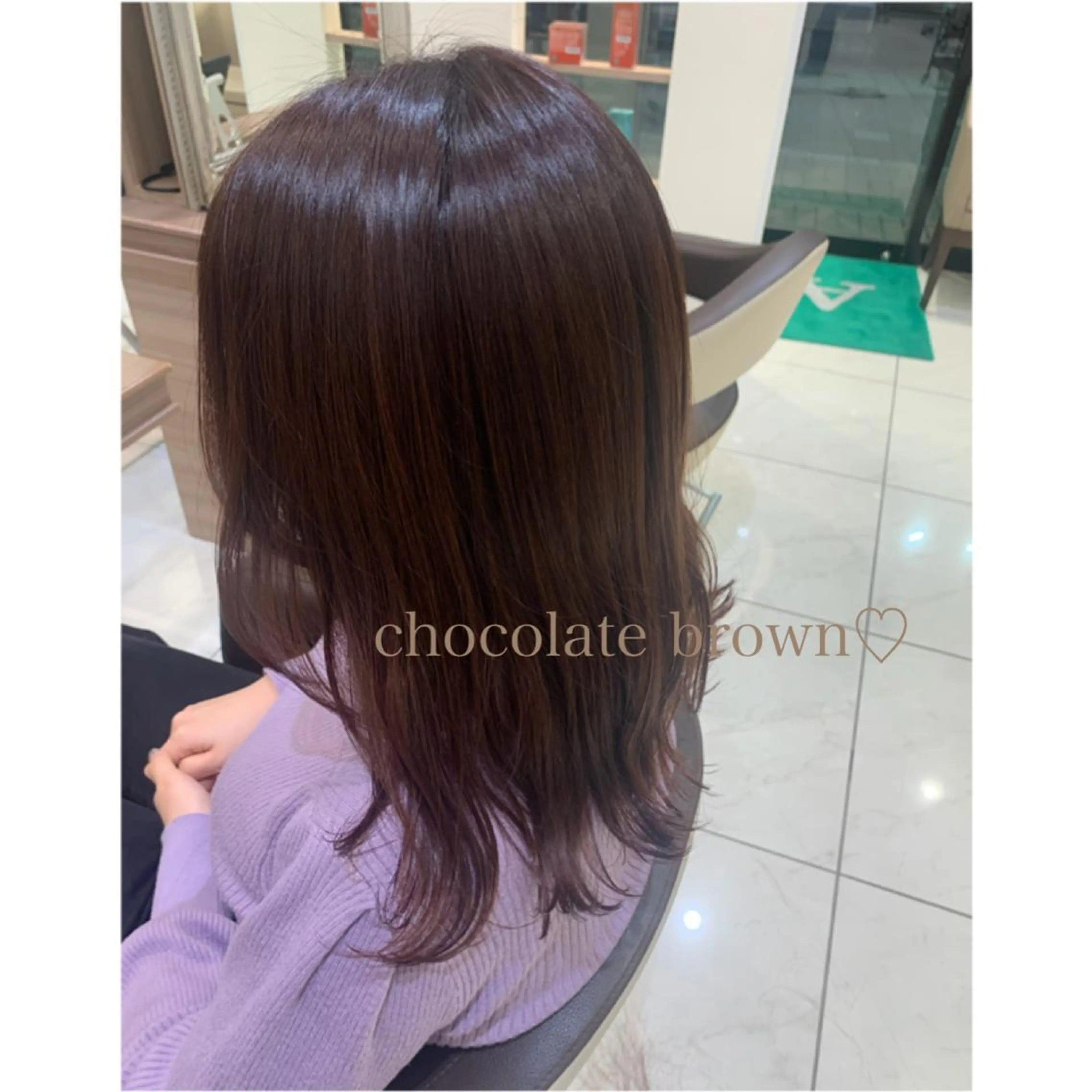 セミロング Dears 香芝店所属・関 優希のヘアスタイル