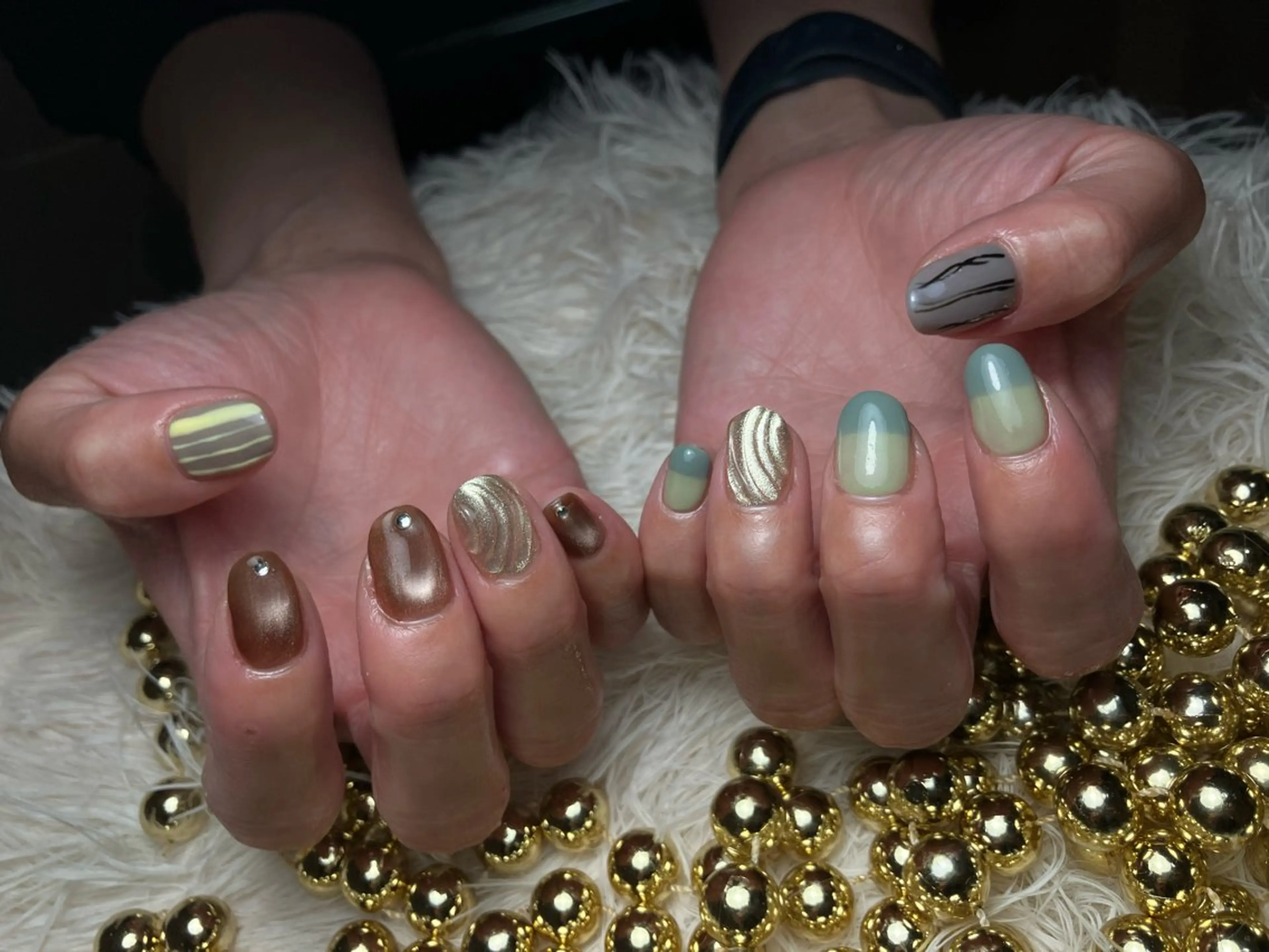 ネイル ハンドネイル Purnama あきのネイルデザイン