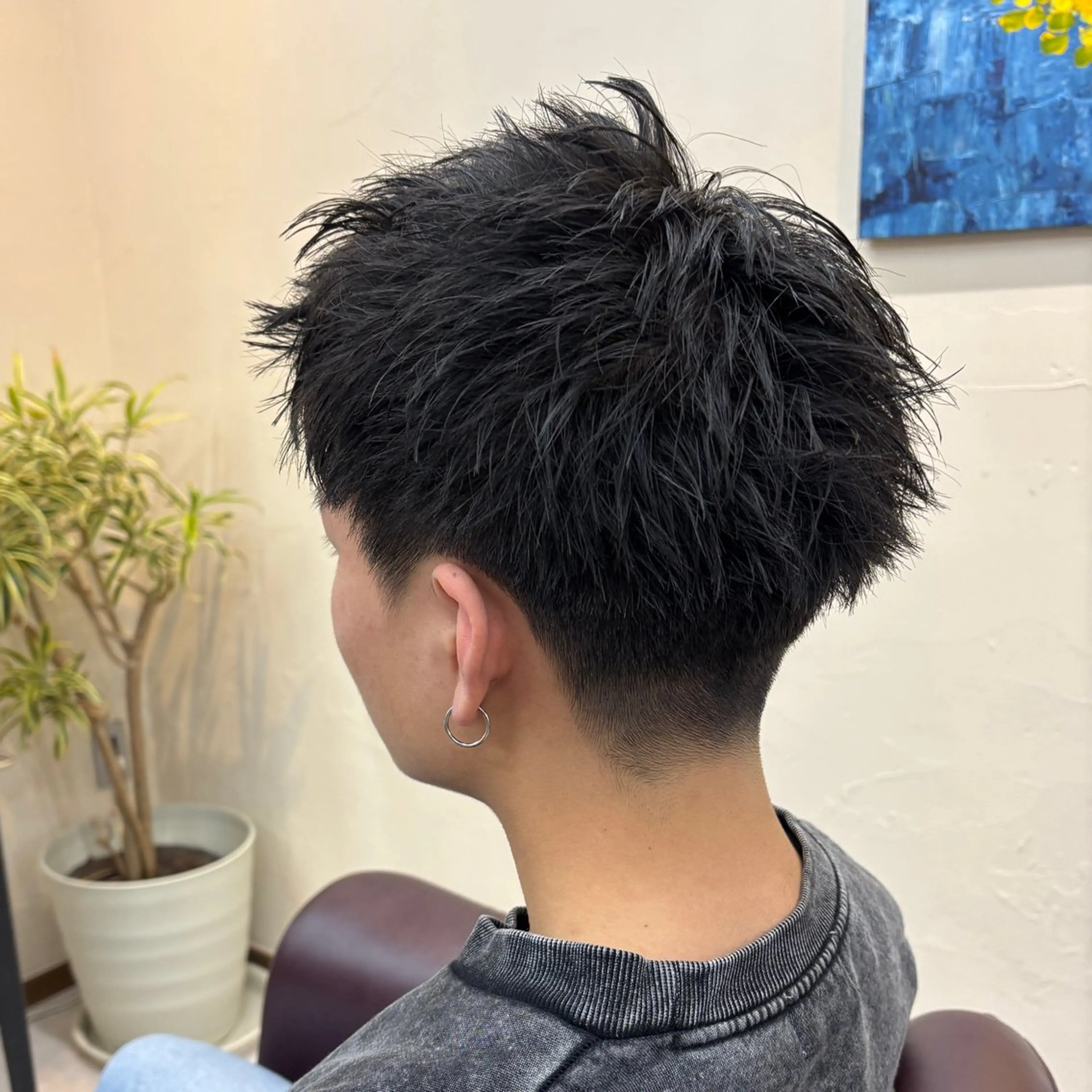 ショート メンズ スパイキーショート ショートヘア ユウリ YURIのヘアスタイル