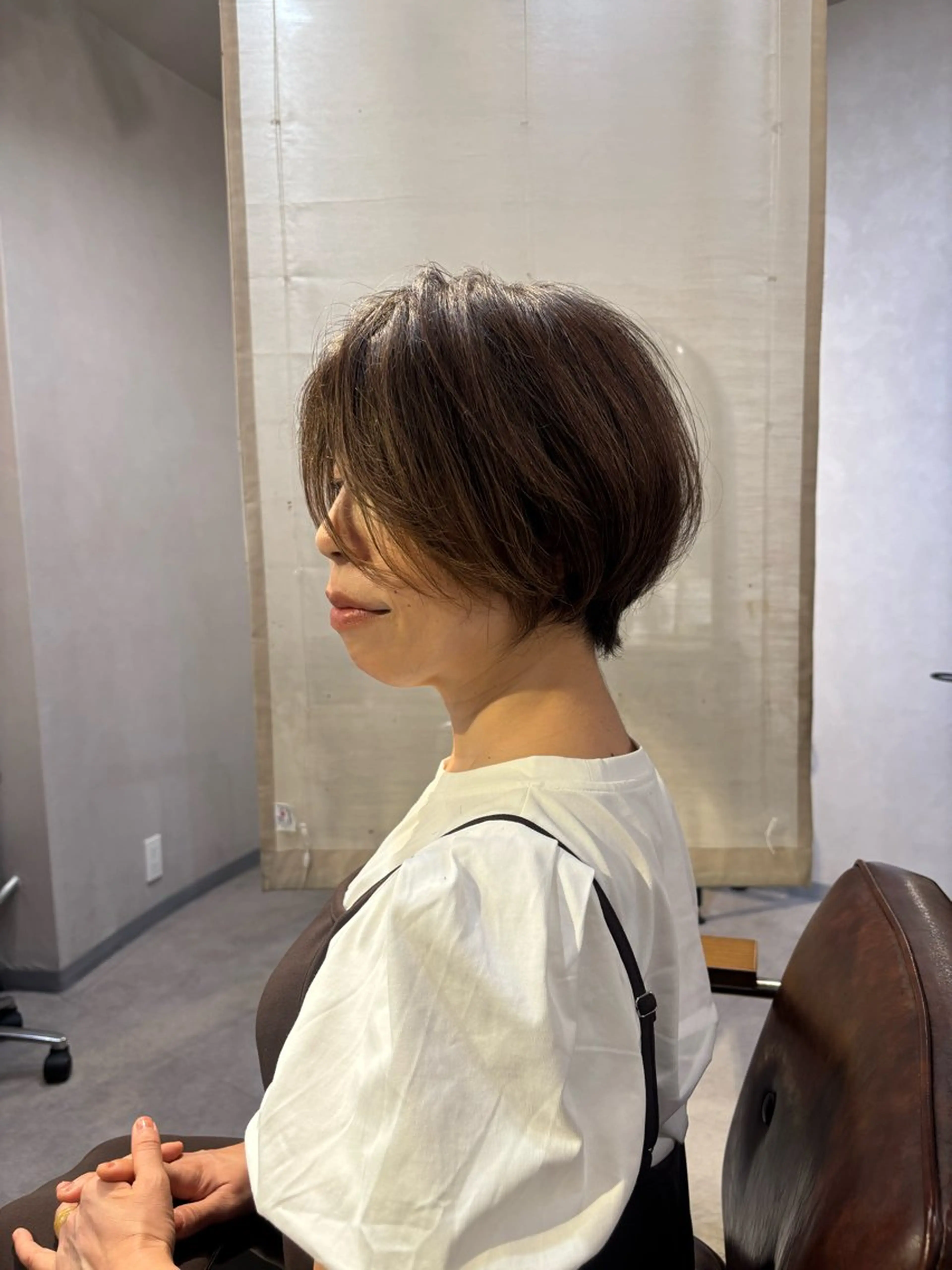 ショート 山村 野々羽のヘアスタイル