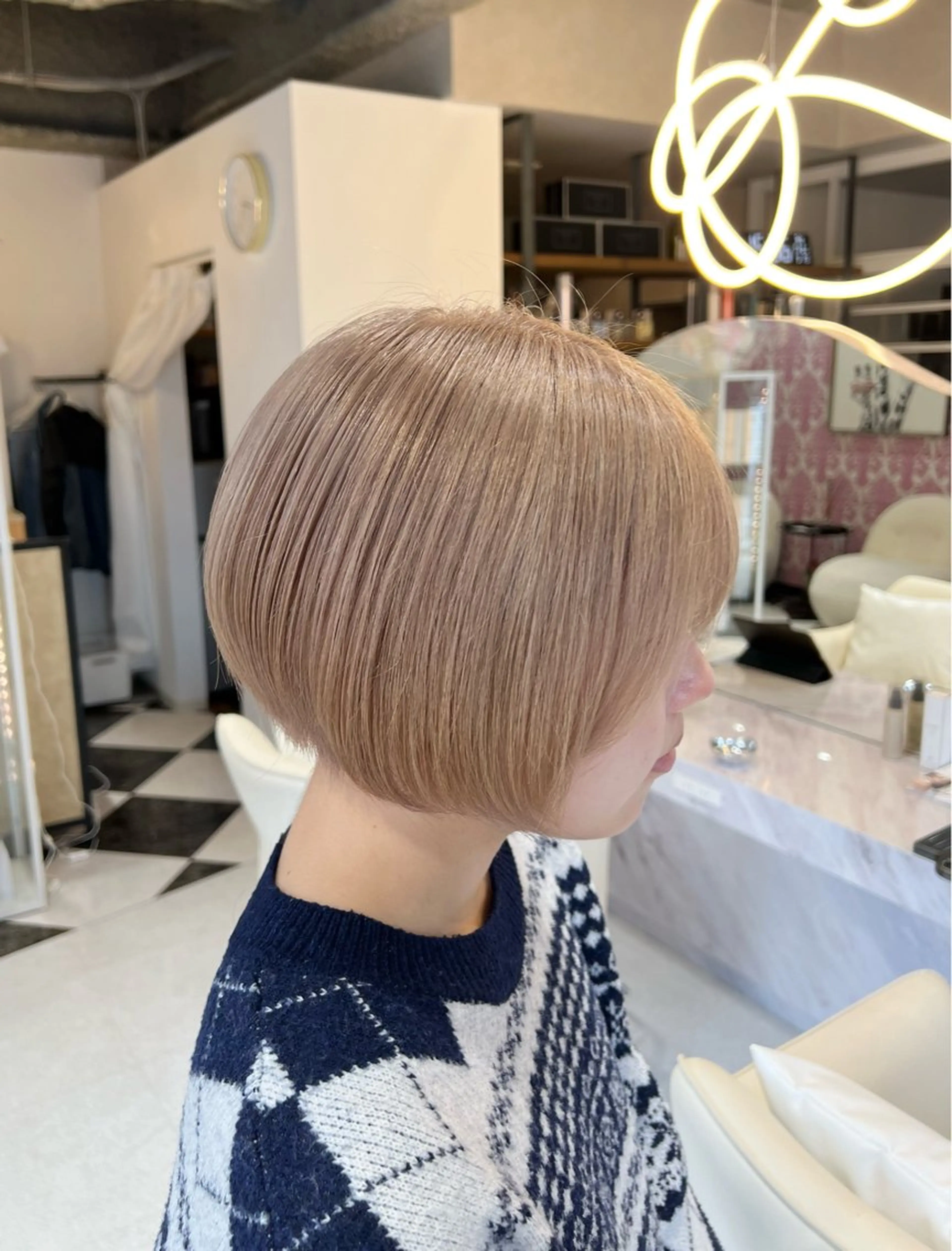 カラー ブリーチ 髪屋紬【chu】所属・髪屋紬【chu】 水島 凜華のヘアスタイル