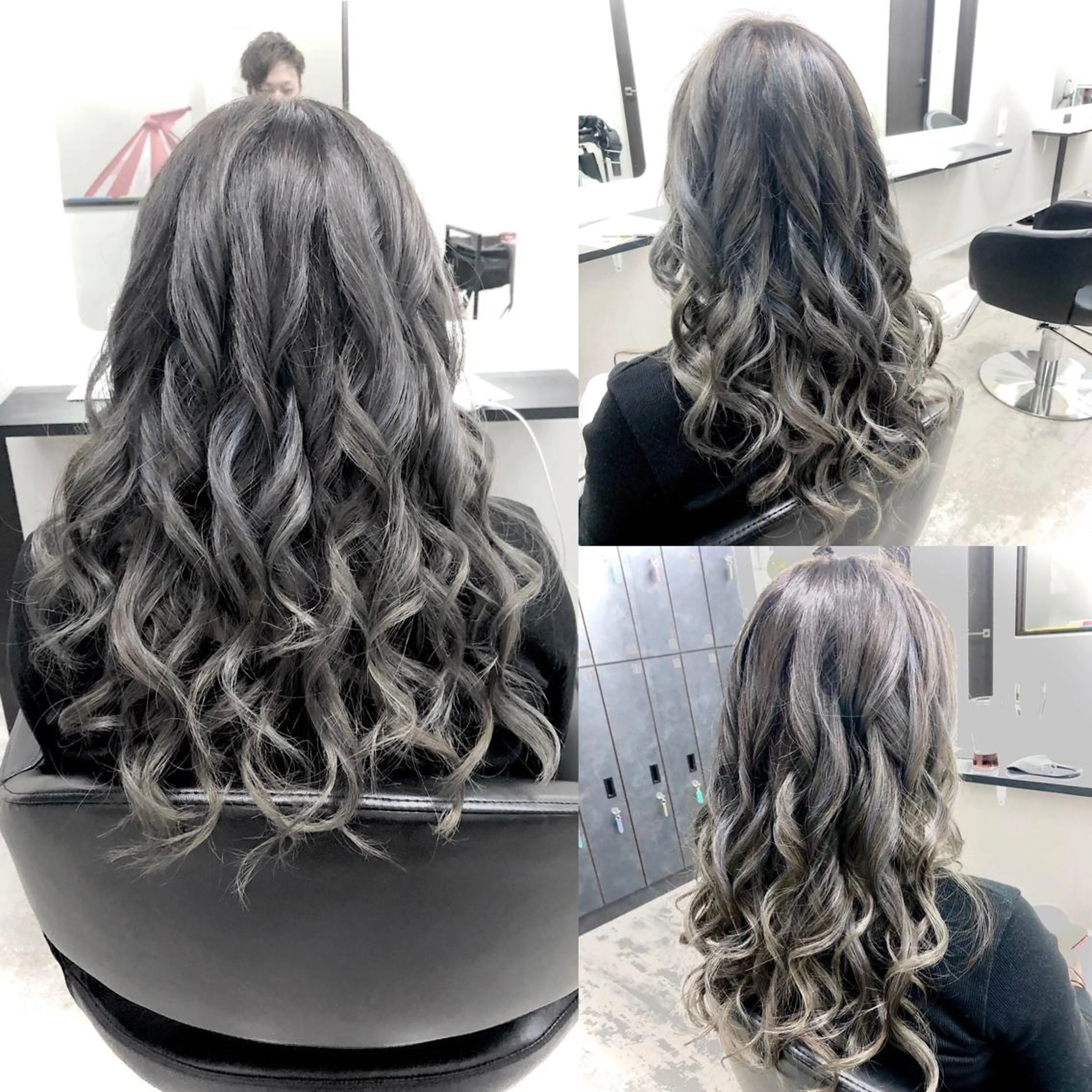 ロング カラー パーマ ヘアアレンジ メンズ メンズメッシュ メッシュ ✨最強美容師✨ 💙にっしー西村💙のヘアスタイル