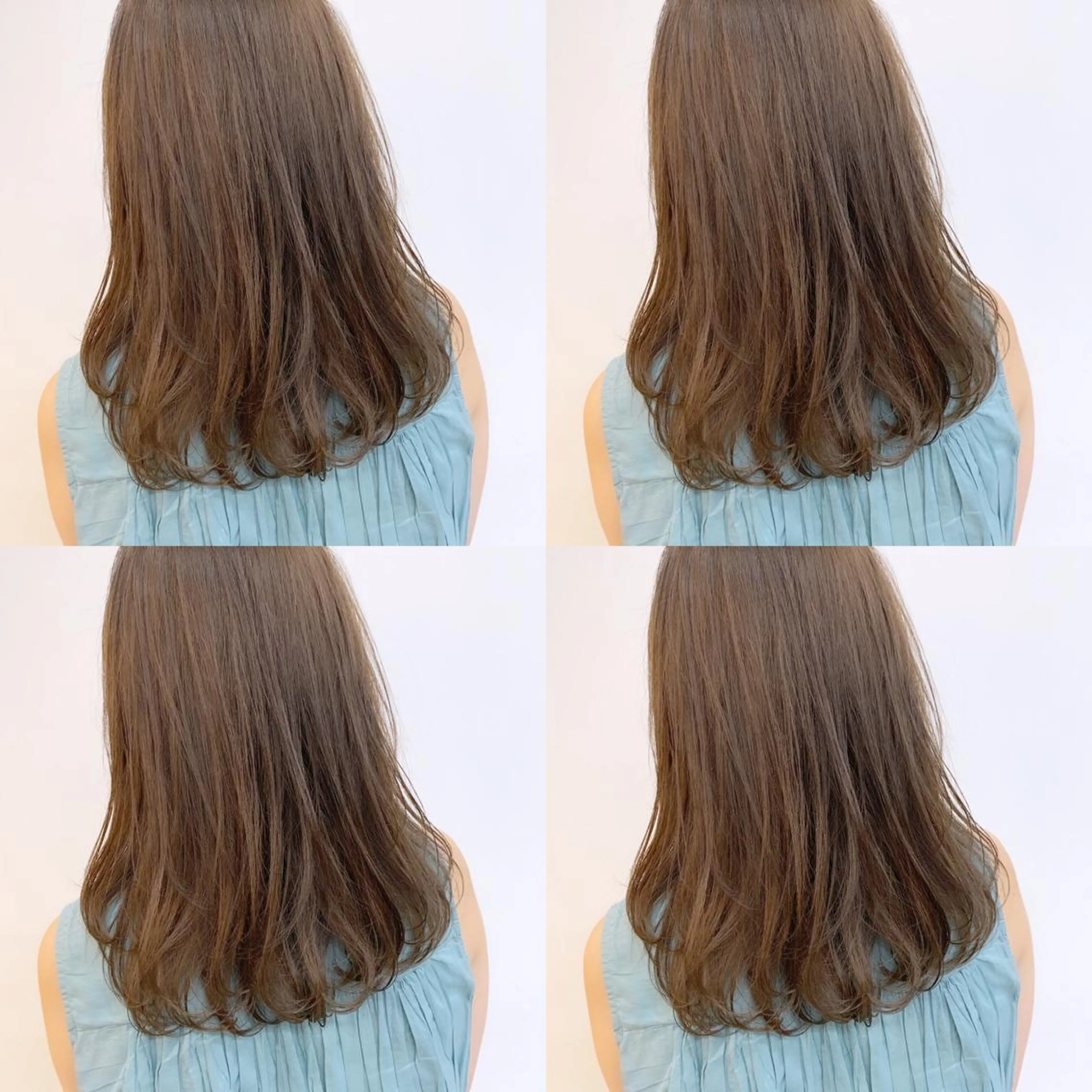 カラー 透明感/オリーブ/ グレージュ/YUKAのヘアスタイル