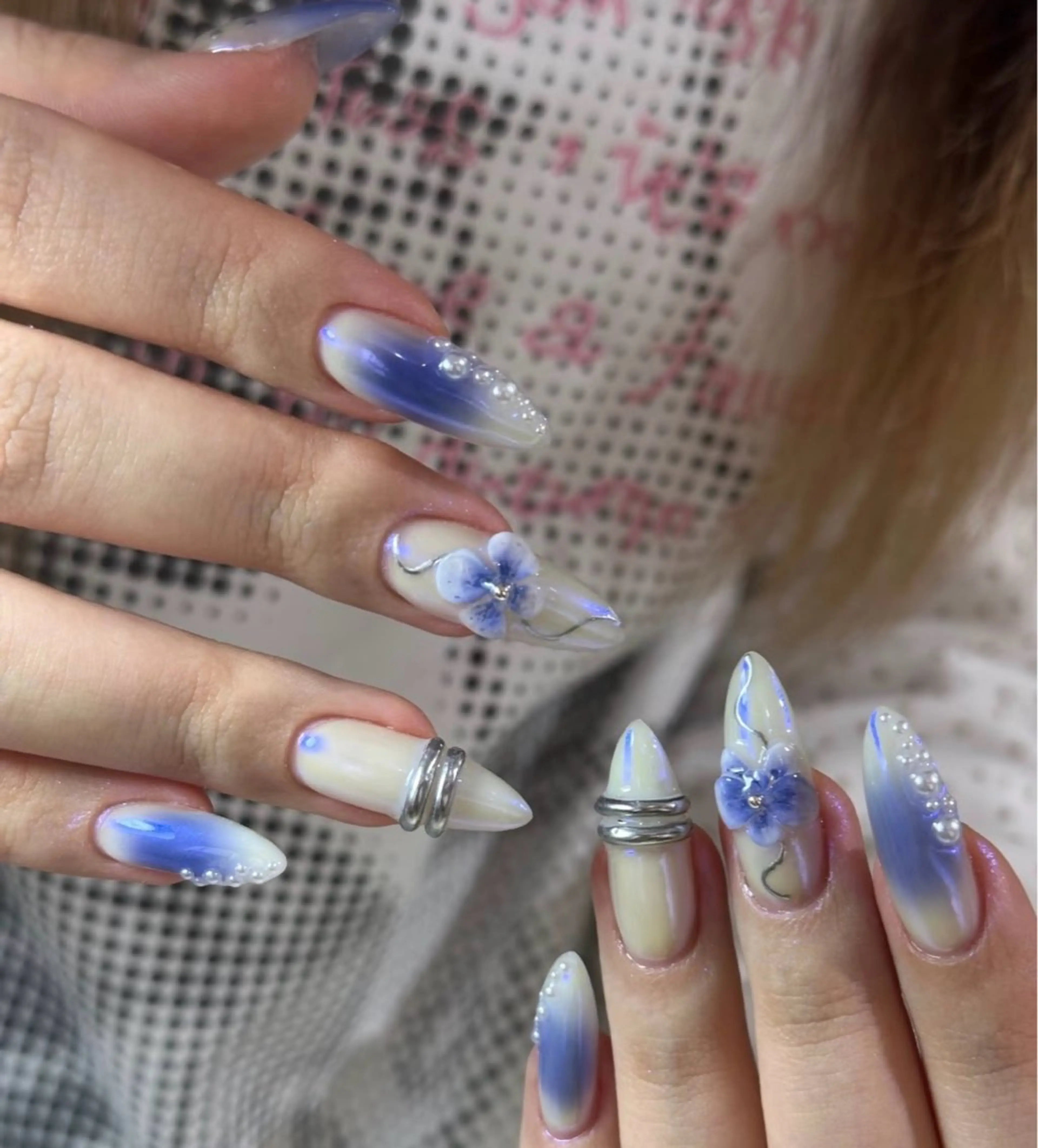 ネイル ハンドネイル ハンドケア Panda chan Novaのネイルデザイン