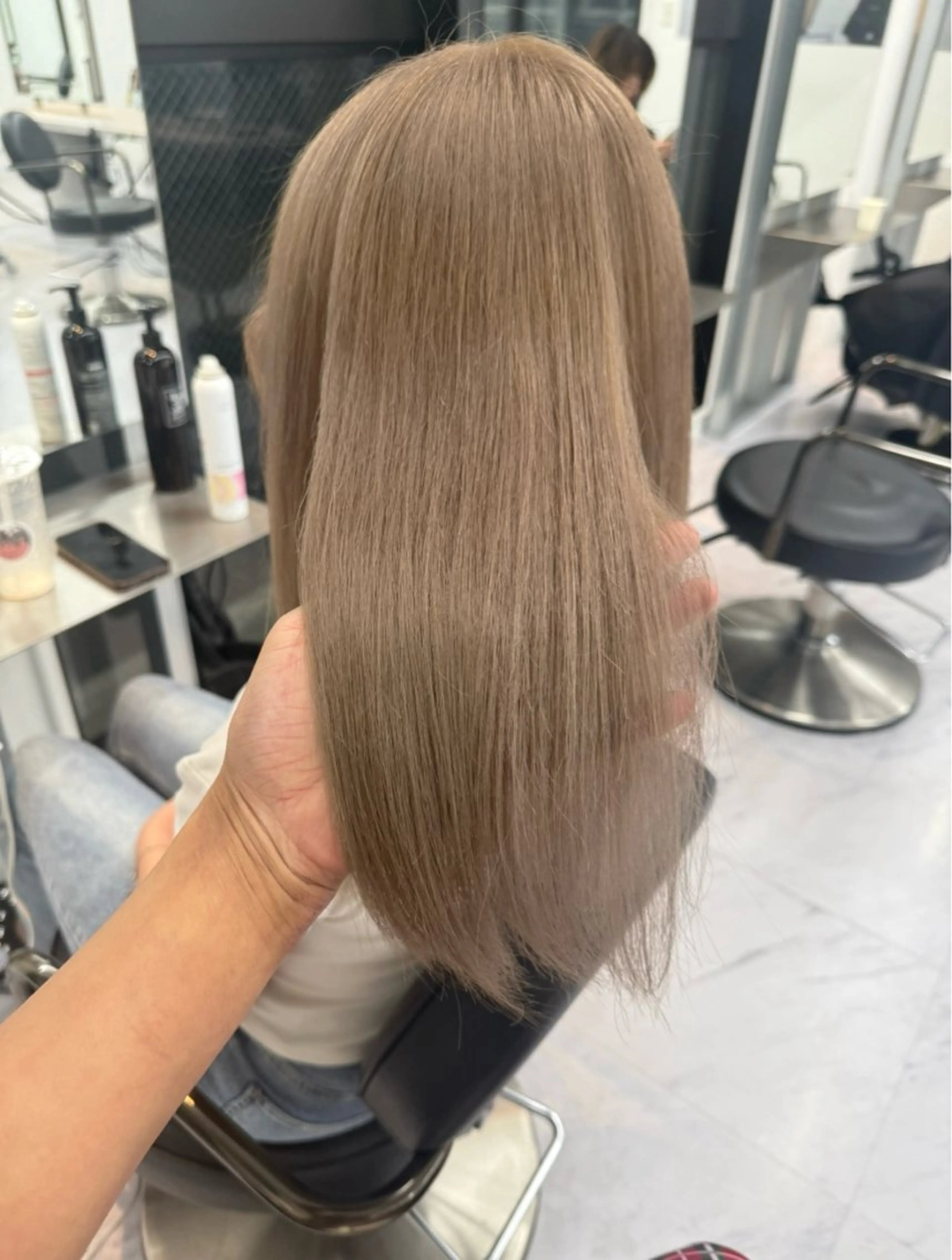 ミディアム 🌟龍明🌟福岡 ハイトーン🌟のヘアスタイル