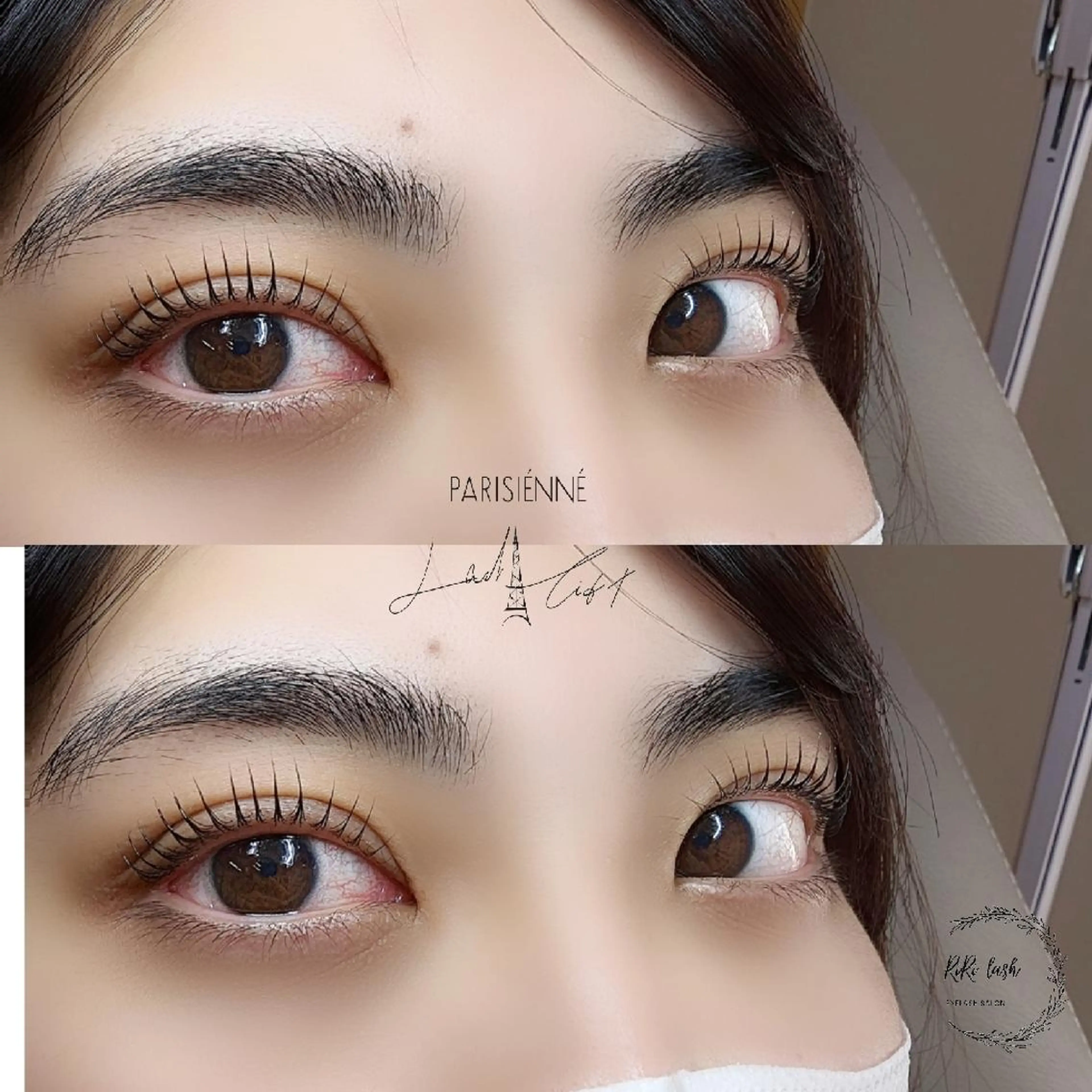 マツエク・マツパ フラットラッシュ パリジェンヌラッシュリフト ボリュームラッシュ マツパ 🍒♡RiRi  Lash ♡🍒のマツエク・マツパデザイン