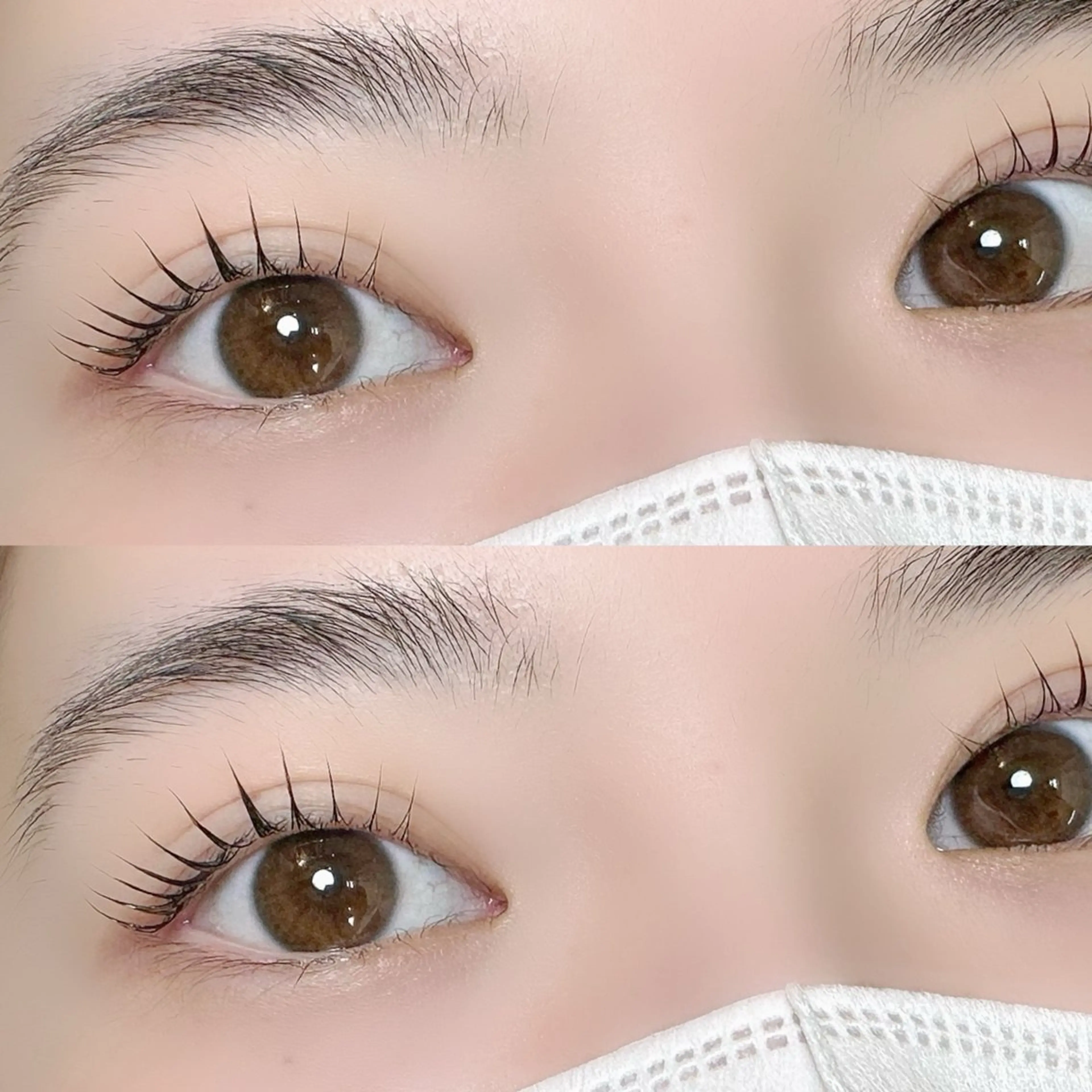 マツエク・マツパ パリジェンヌラッシュリフト マツパ alice tokyo中山★のマツエク・マツパデザイン