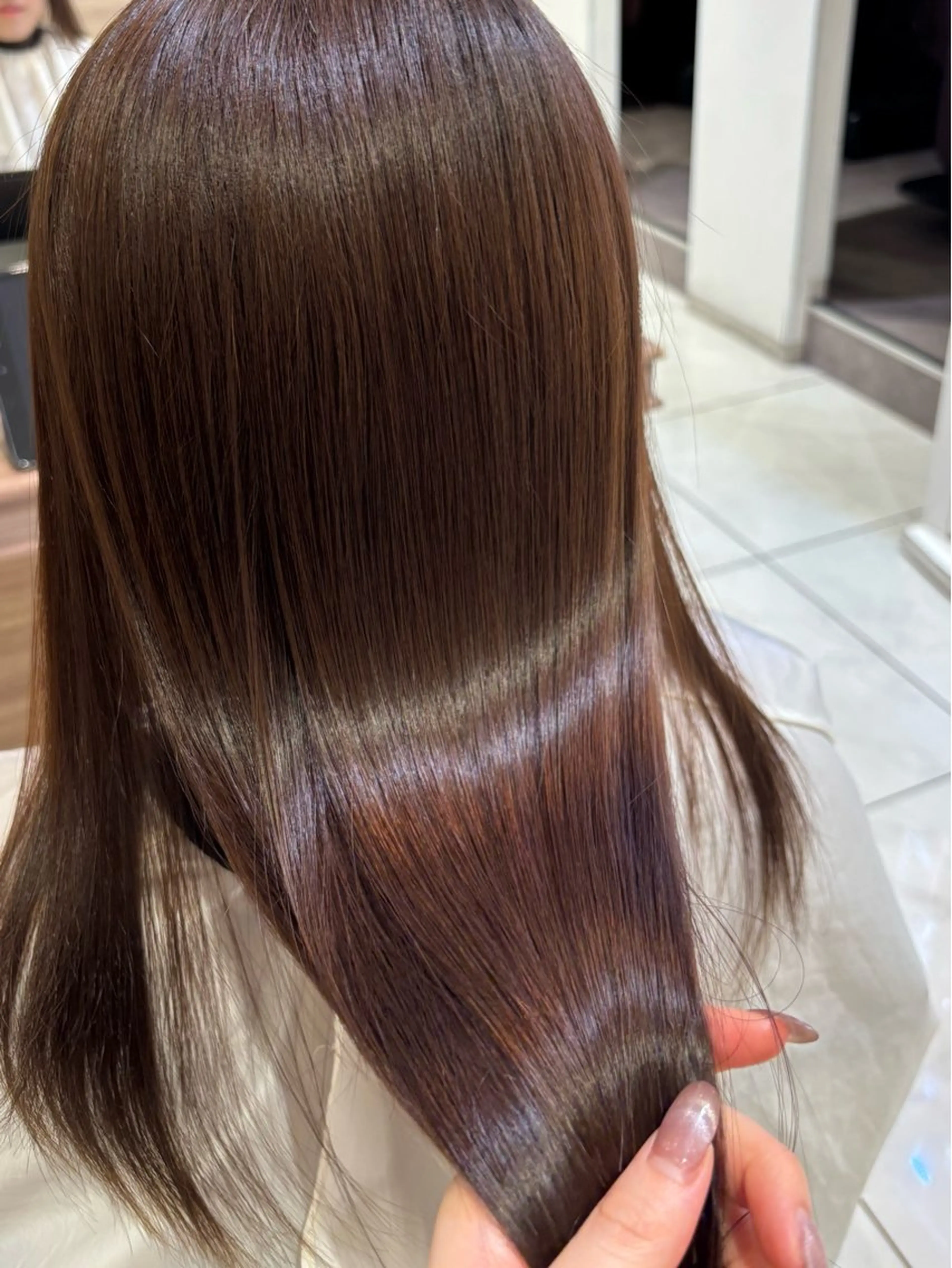 《🫧アイドル級ツヤ髪》 🎀縮毛矯正🫧の写真