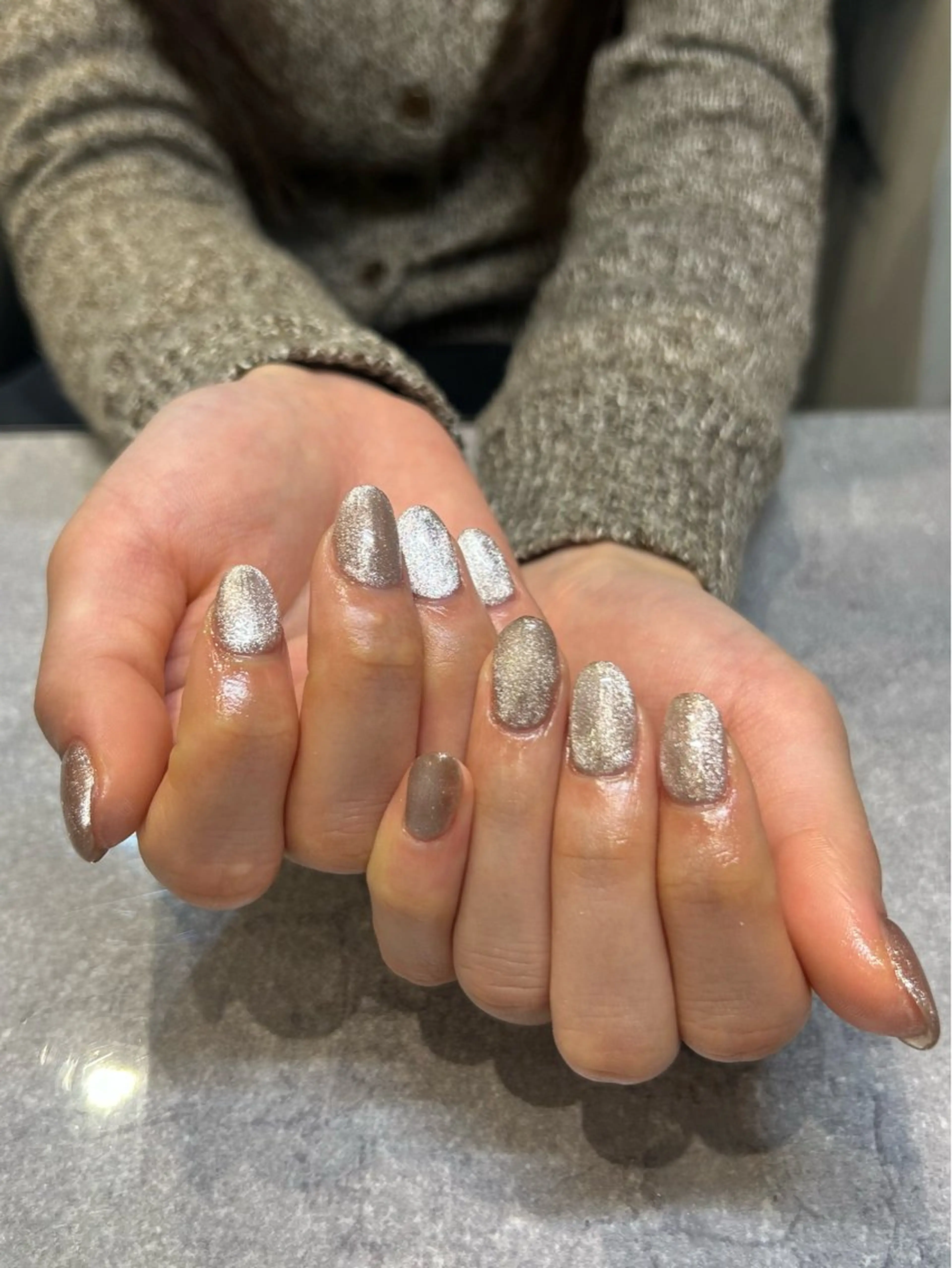 ネイル ハンドネイル 天津 真白路のネイルデザイン