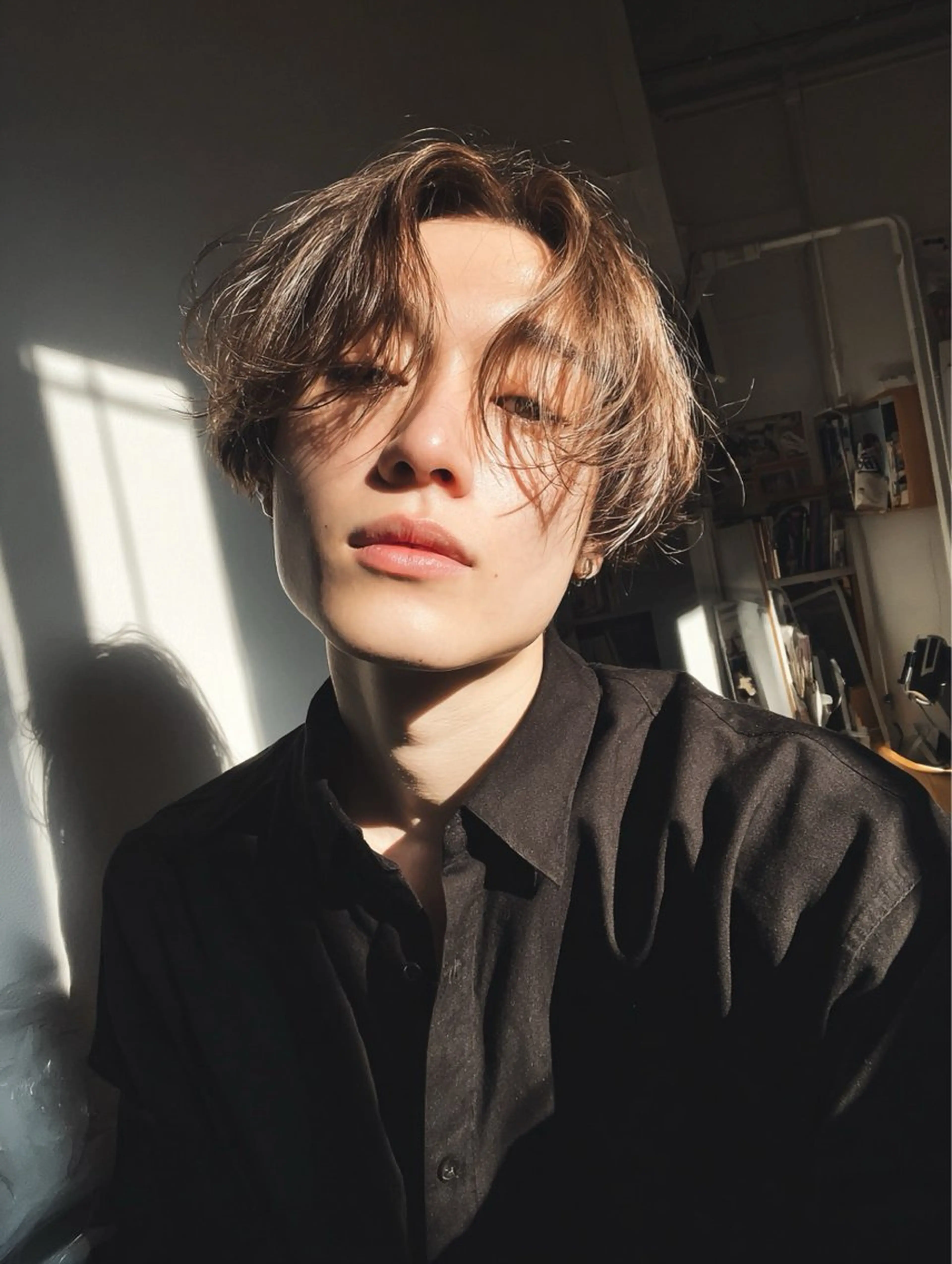 ショート パーマ メンズ メンズパーマ シャドーパーマ ツイストスパイラルパーマ スパイラルパーマ カット パーマ ツイスパ/波巻き対応 メンズ特化　石川愛理のヘアスタイル