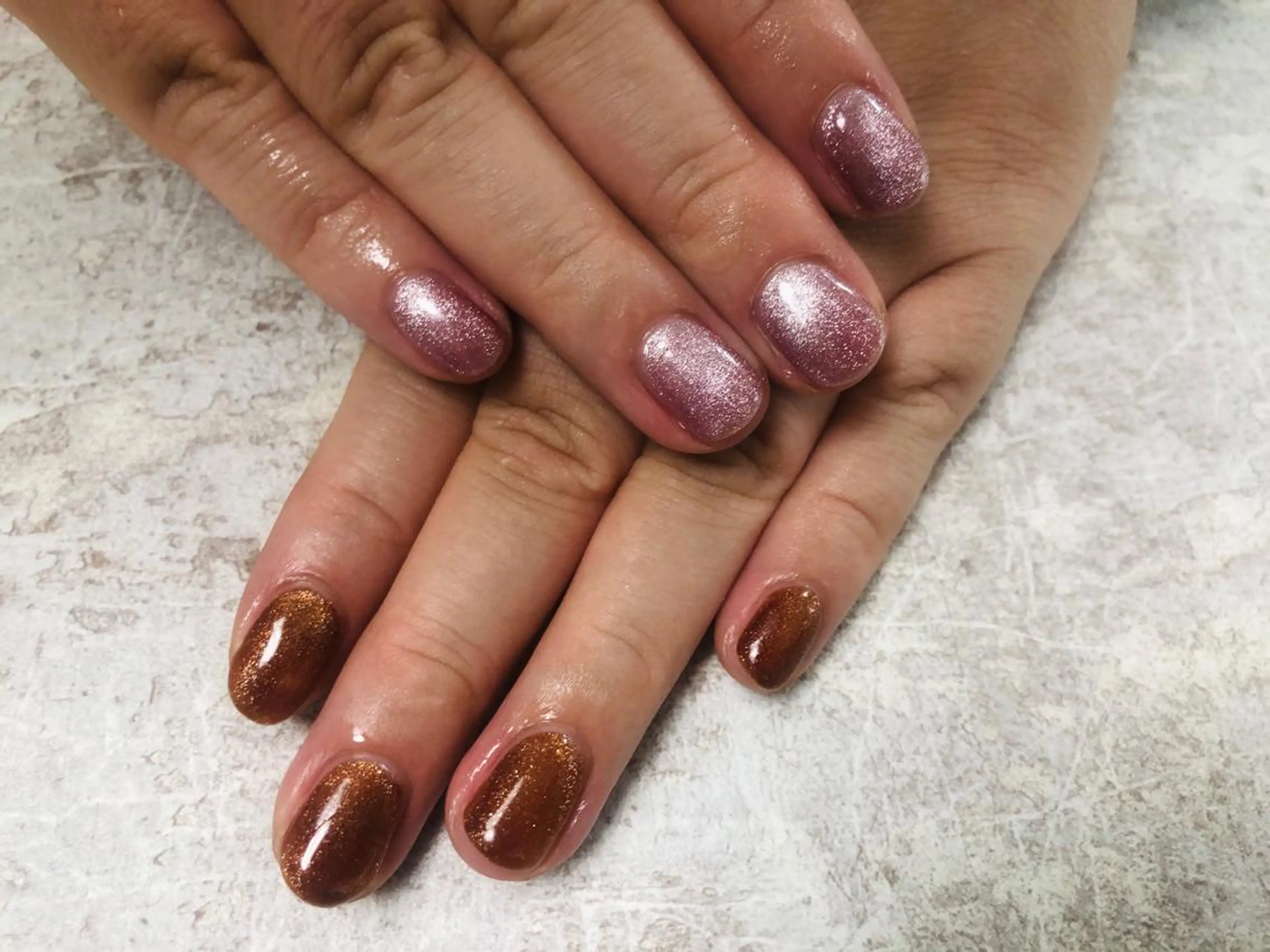 ネイル マグネットネイル ハンドネイル Mogu nail 二子玉川のネイルデザイン