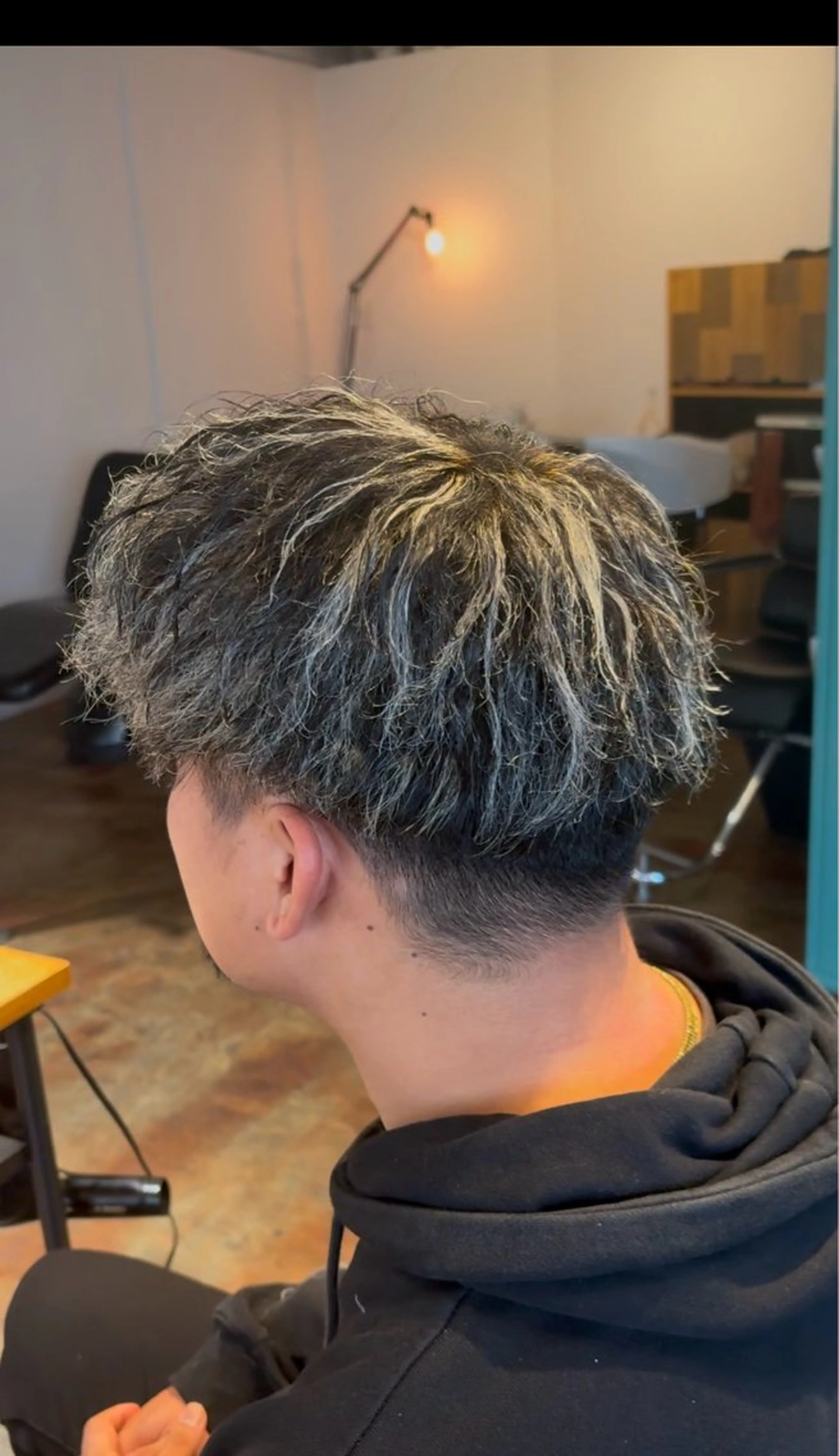 ショート カラー パーマ メンズ メンズメッシュ メッシュ BELO/ yuzuのヘアスタイル