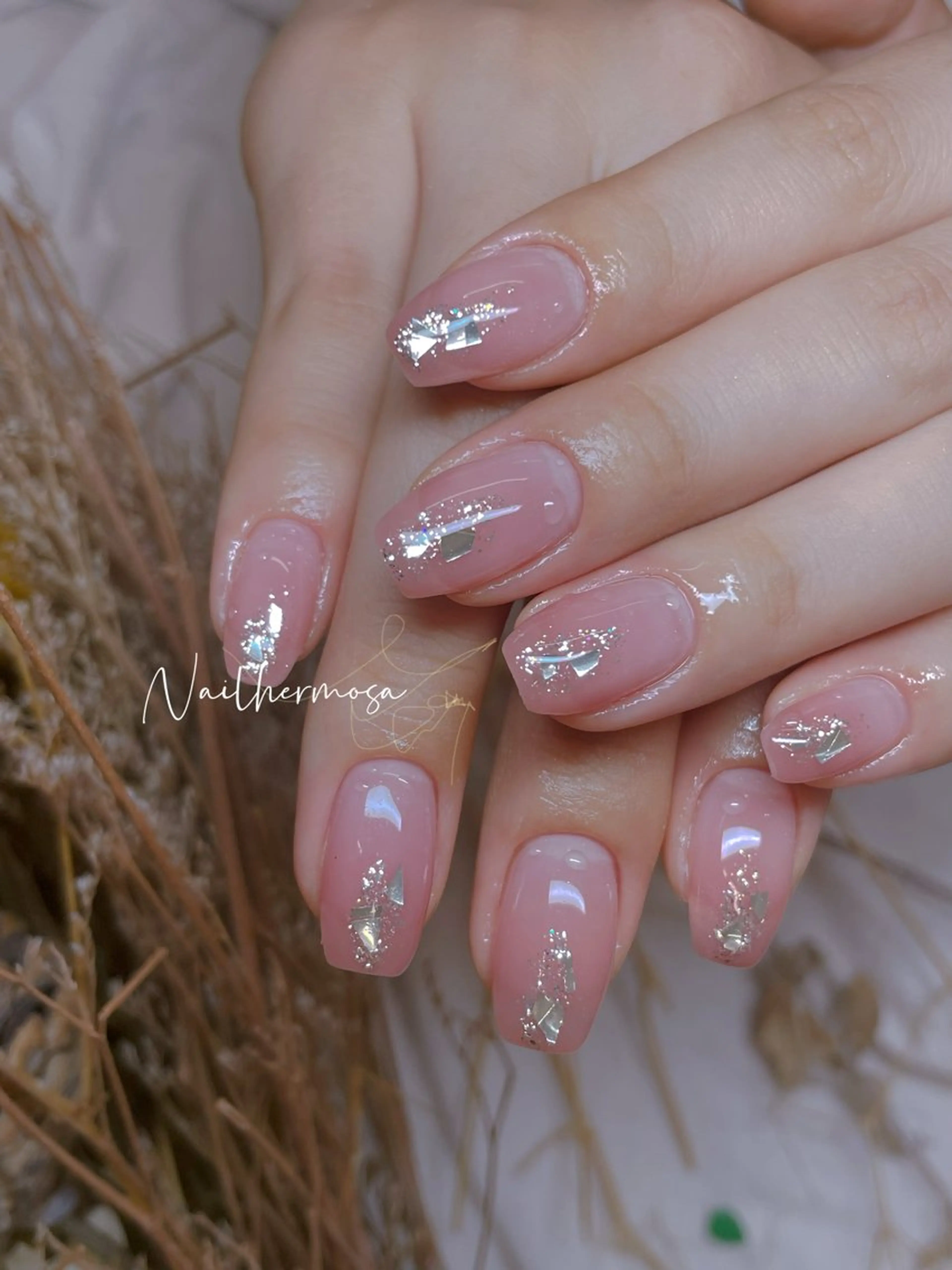 ネイル 長さ出し フラッシュネイル フットネイル ジェルネイル マグネットネイル ハンドネイル ネイル エルモサのネイルデザイン