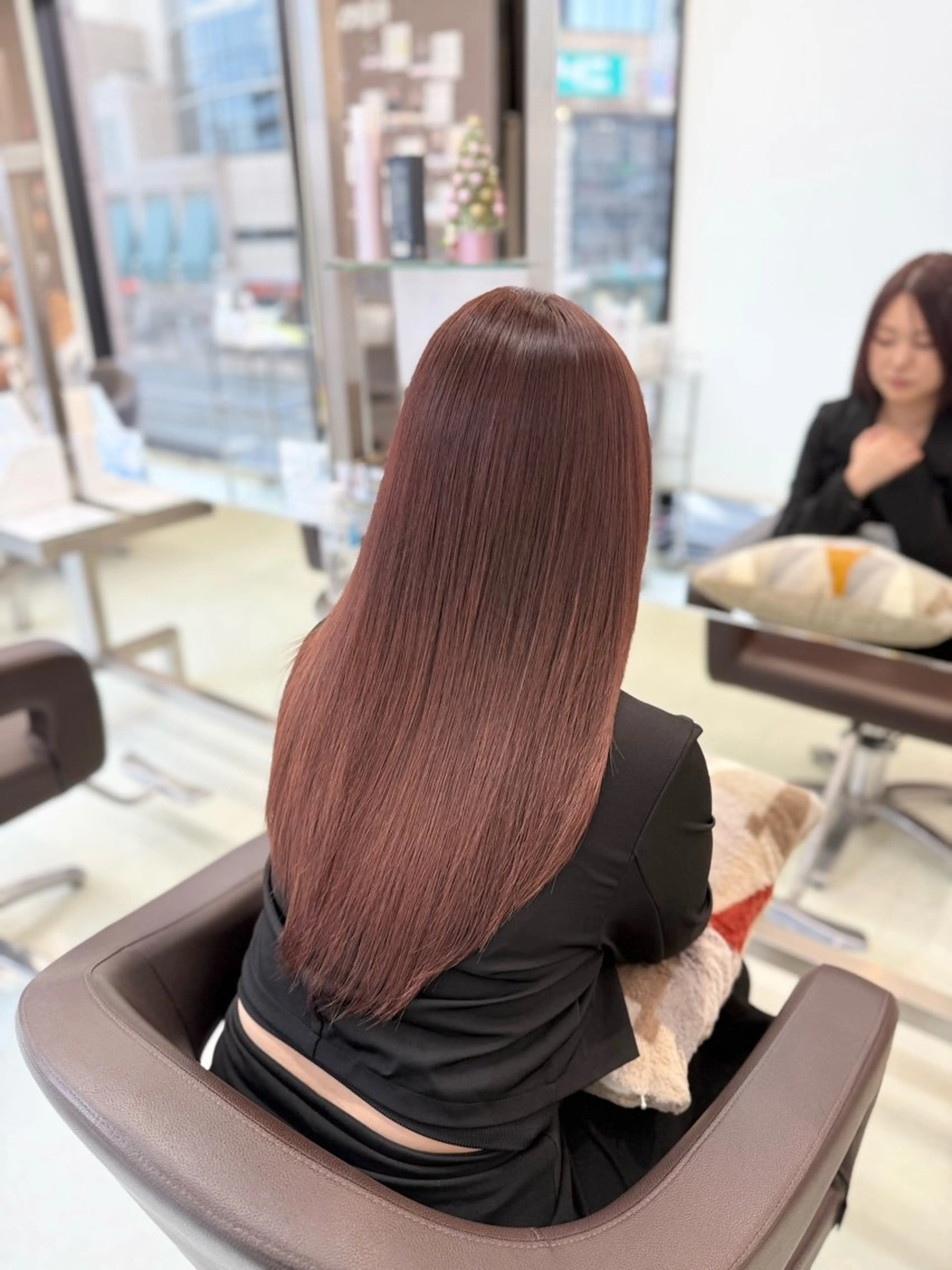 ロング カラー カット ヘアカラー トリートメント 美髪矯正✨美髪特化 /新井優馬のヘアスタイル