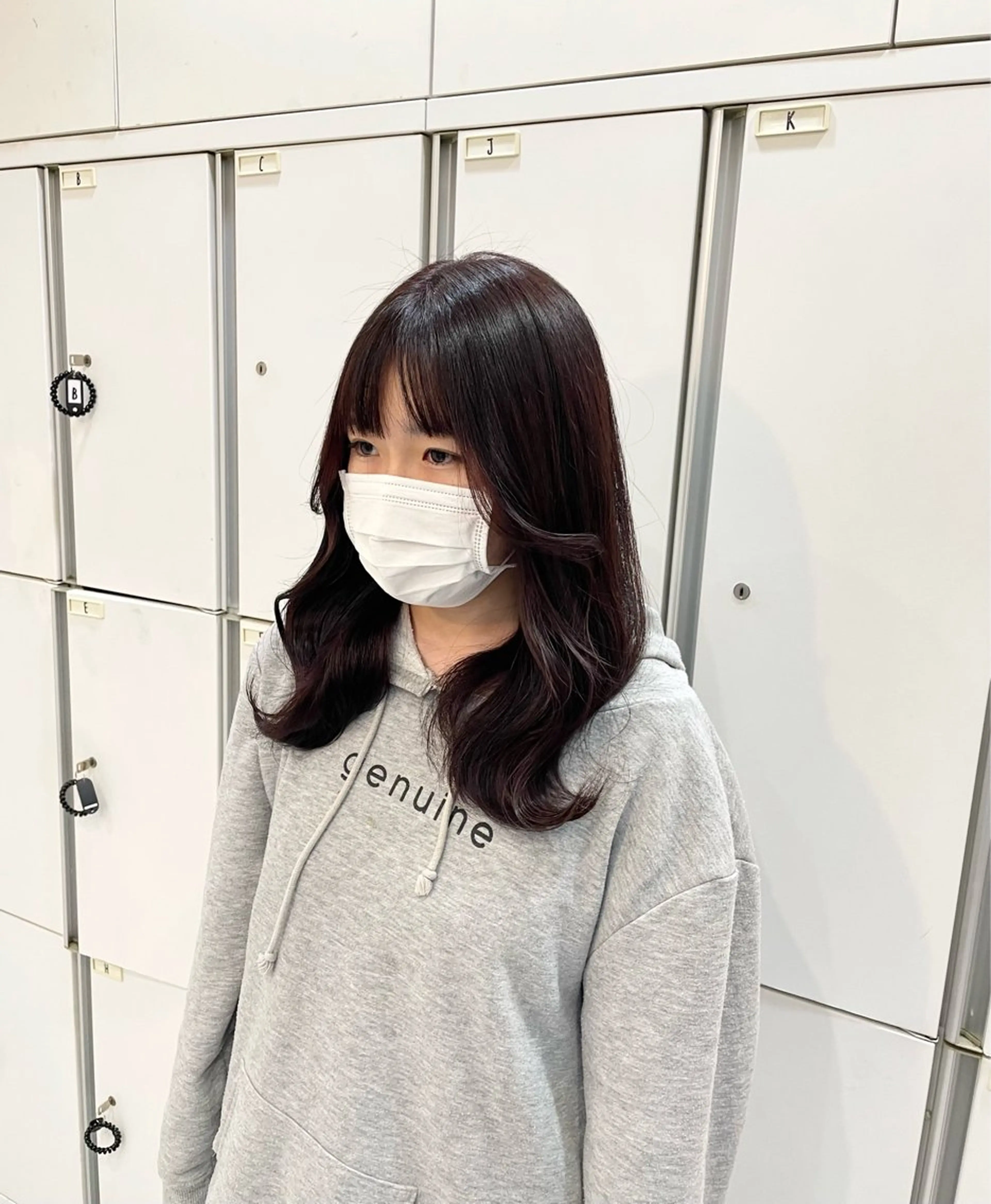 ロング カラー nanaka :のヘアスタイル