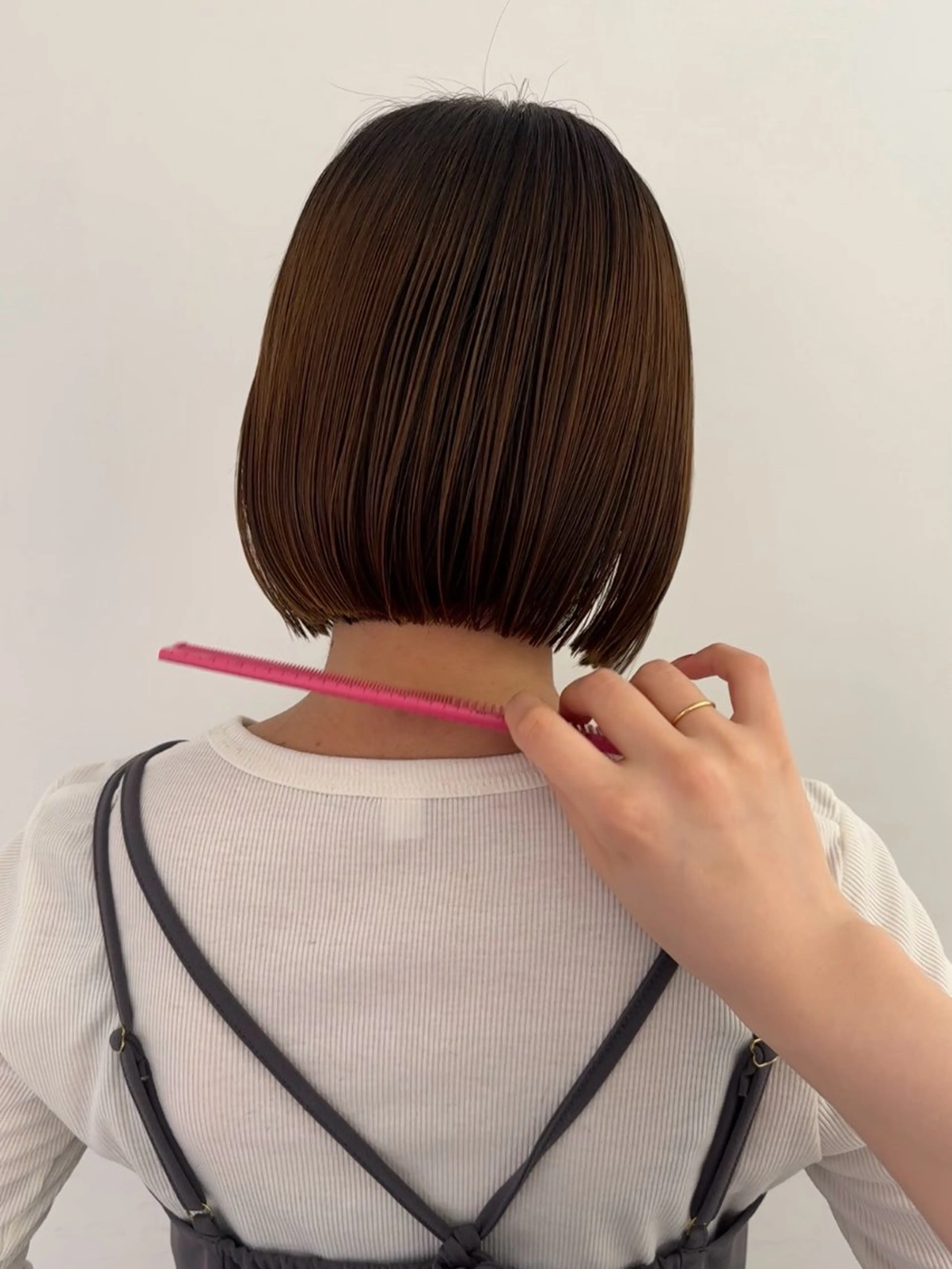 ショート カラー ハシヅメ キョウカのヘアスタイル