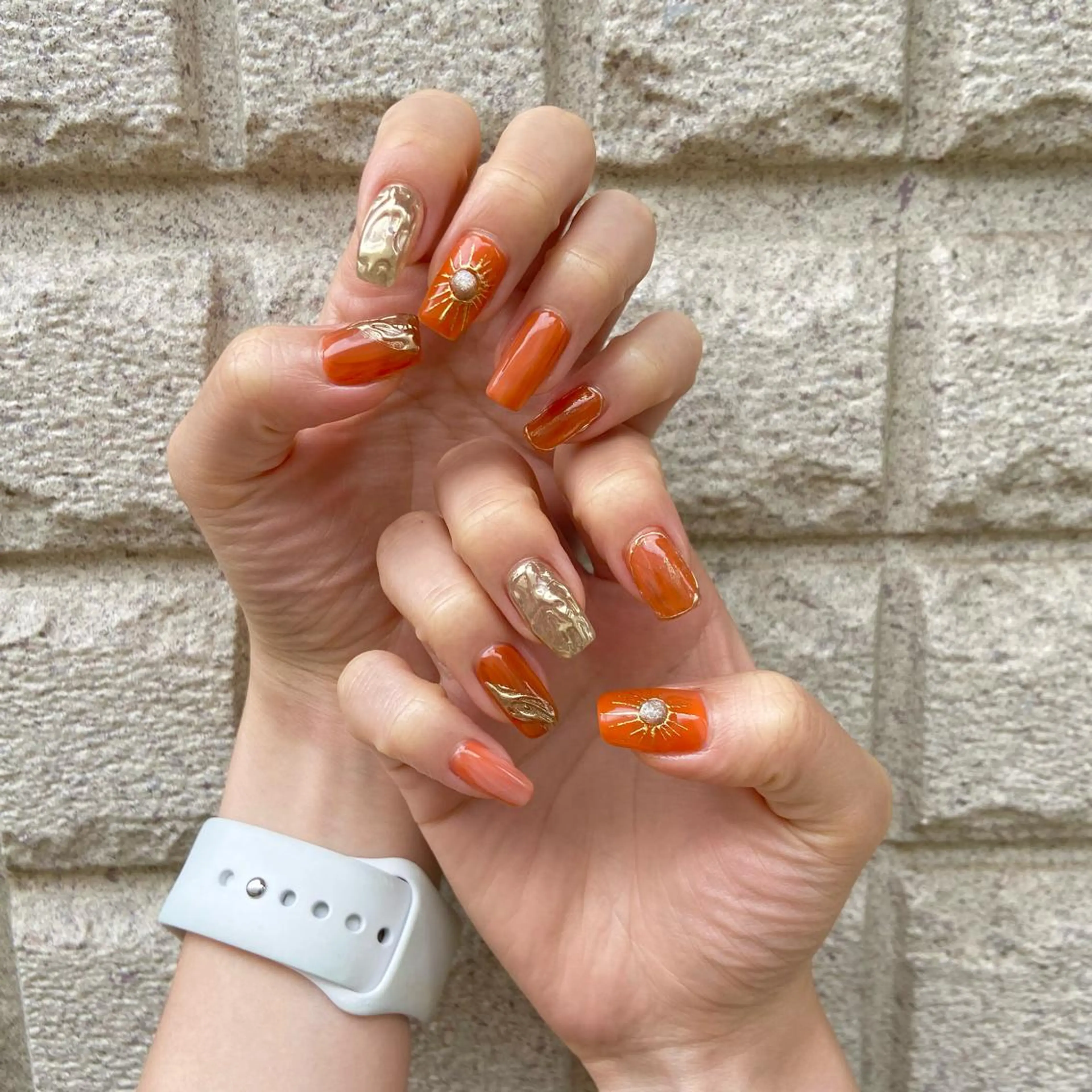 ネイル ハンドネイル happiness プライベートサロンのネイルデザイン