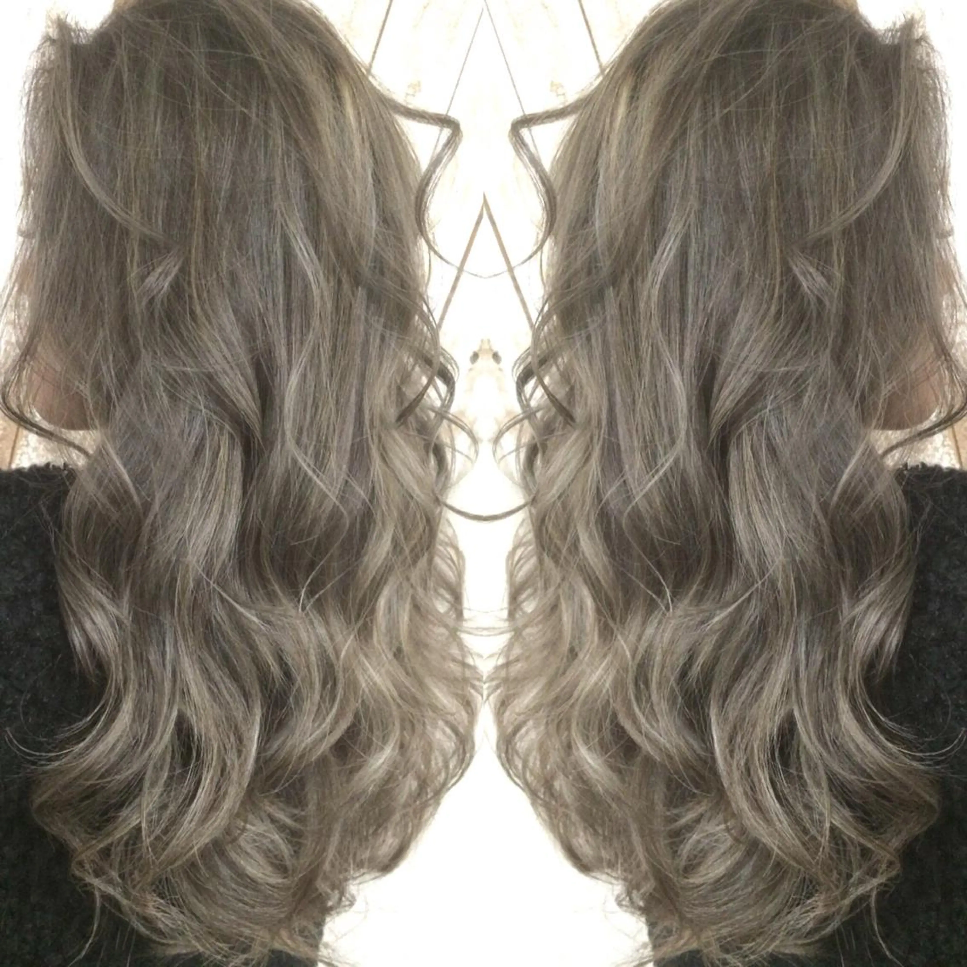 ロング カラー ヘアカラー トリートメント 井上 一平のヘアスタイル