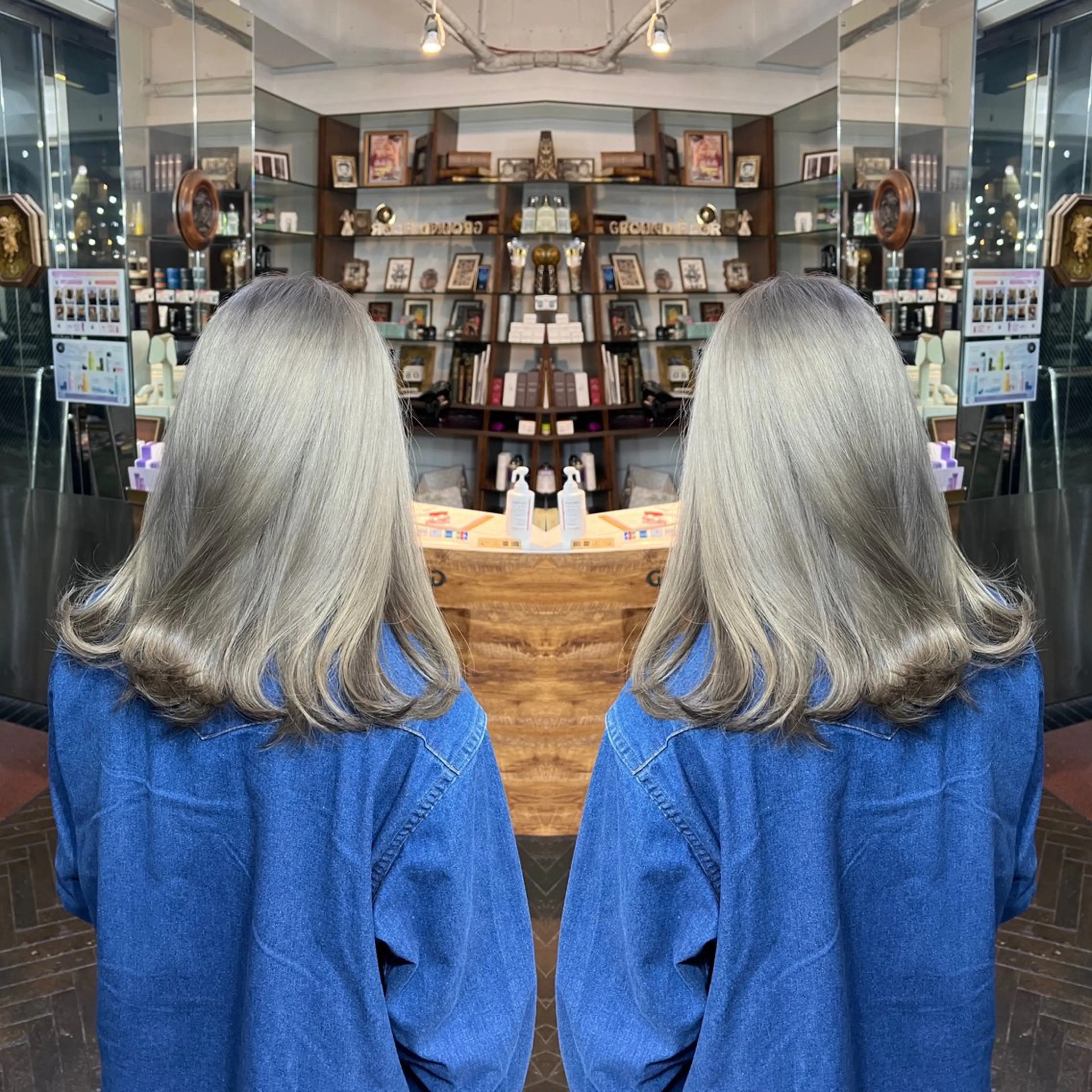 ロング カラー レイヤー/ボブ/ ミニボブ/AOIのヘアスタイル