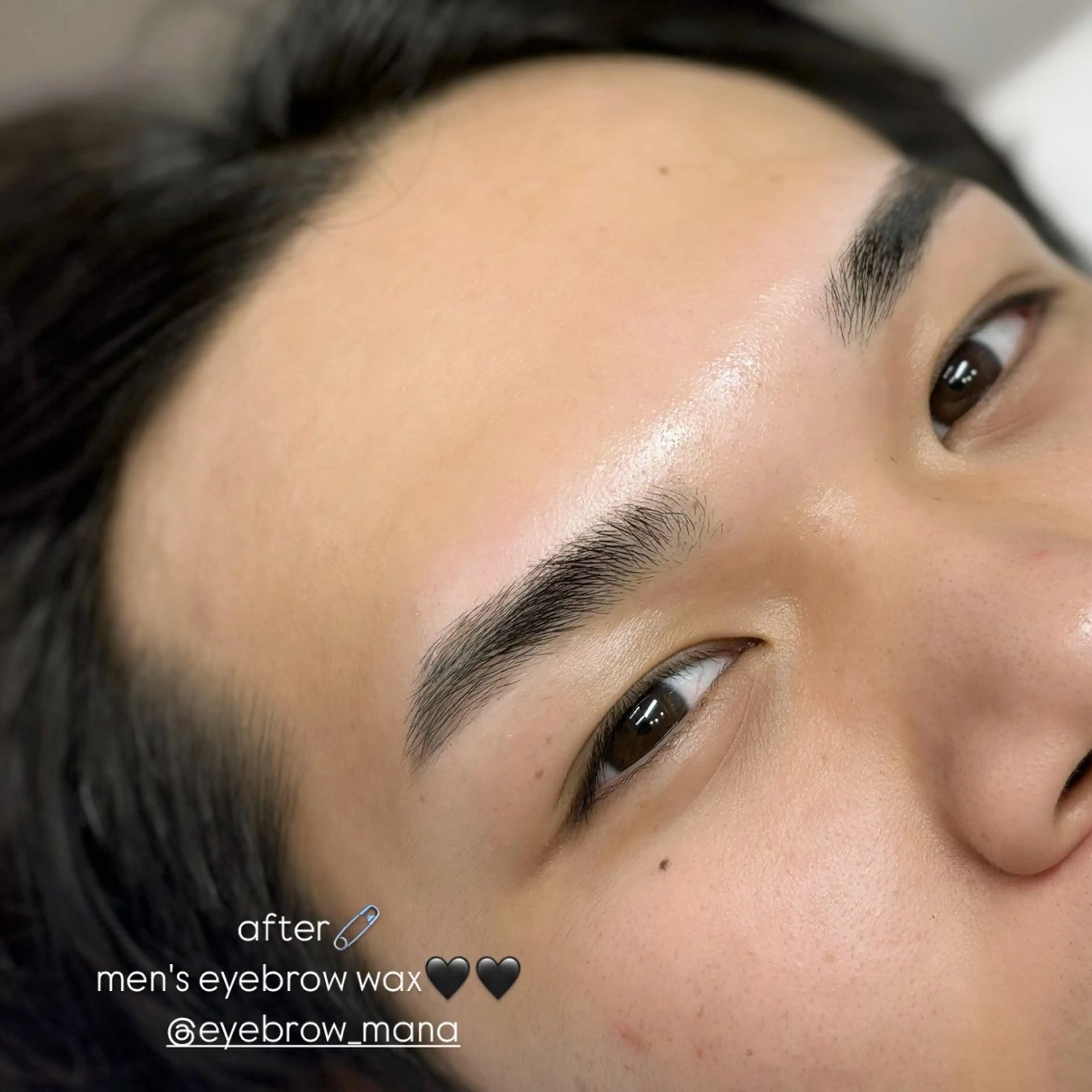 メンズ アイブロウ jiem5 𝐦𝐚𝐧𝐚🎀のマツエク・マツパデザイン