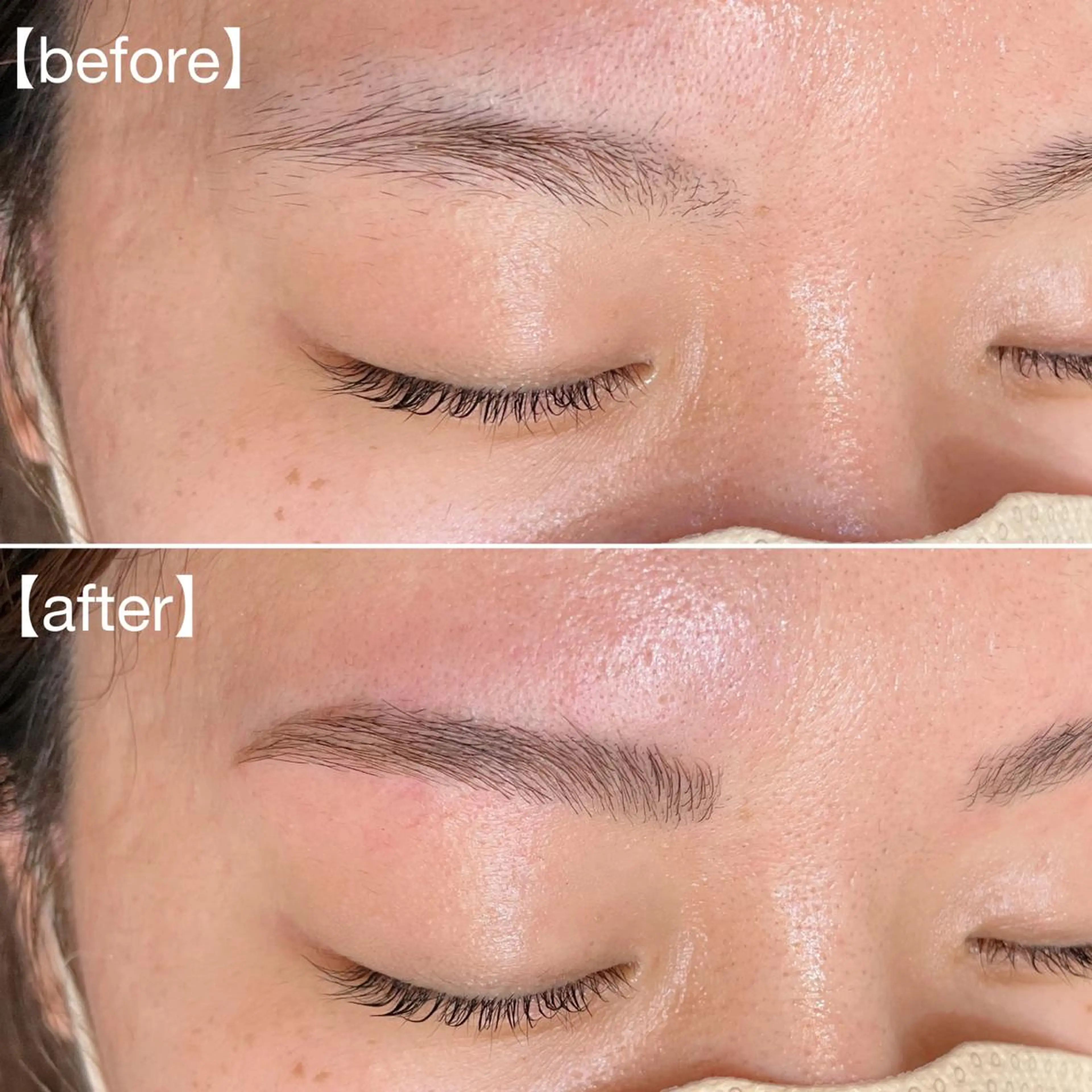 アイブロウ 眉毛ワックス脱毛 ワックス脱毛 その他(アイブロウ) 元木 友理のマツエク・マツパデザイン